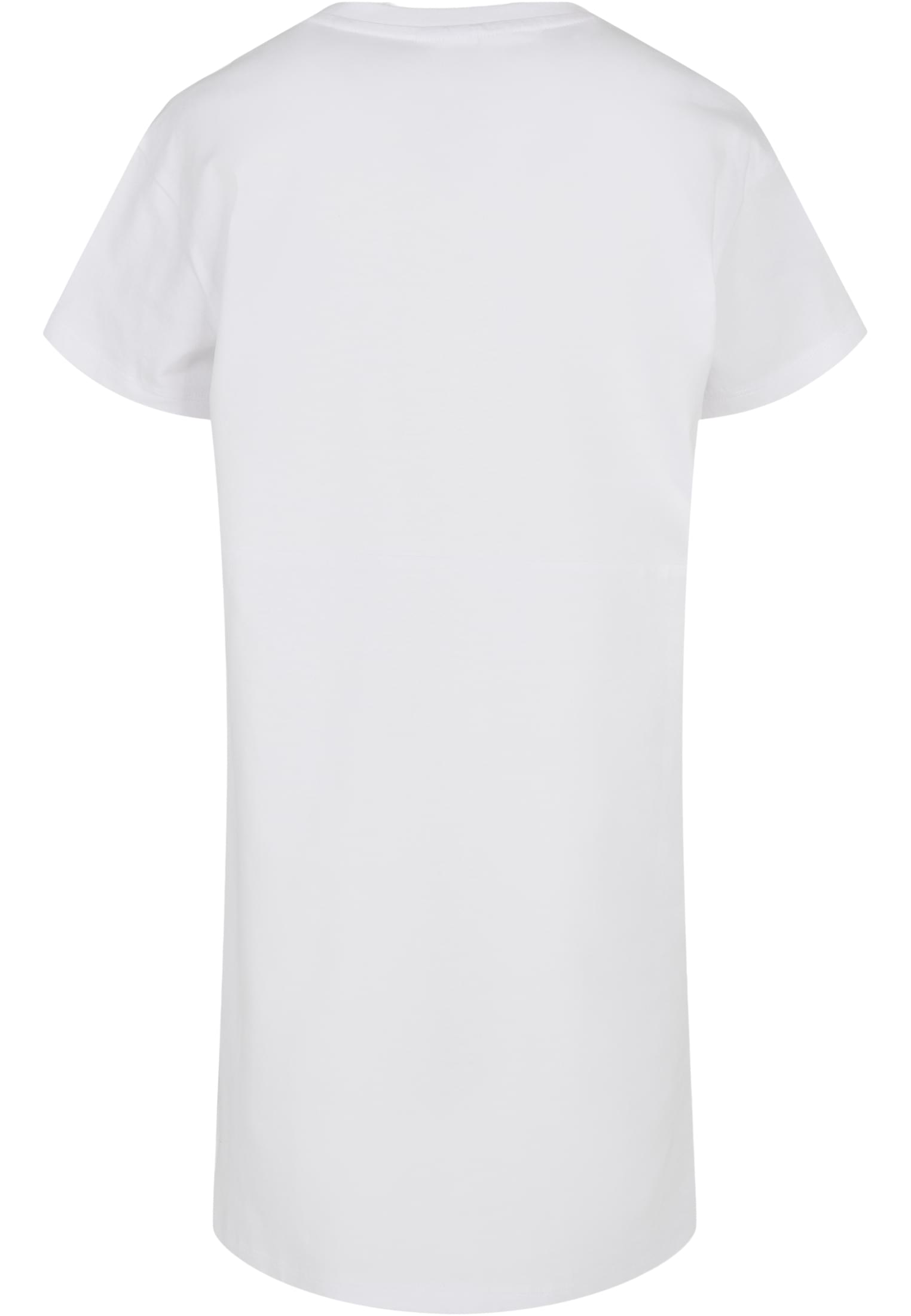 Girls Organic Oversized Tee Dress | white