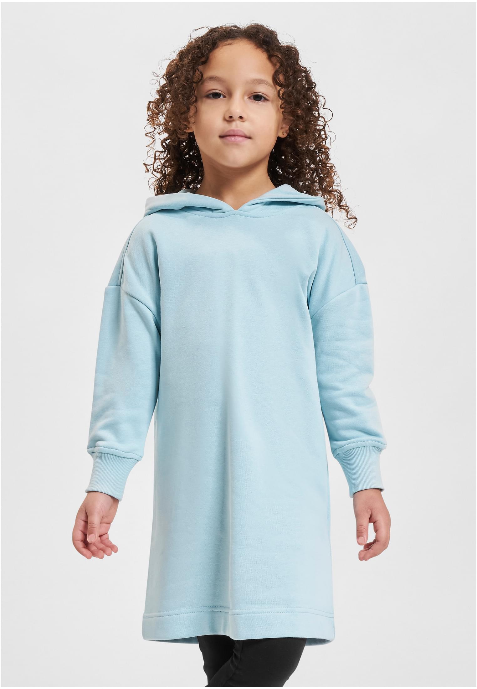 Girls Oversized Terry Hoody Dress | oceanblue