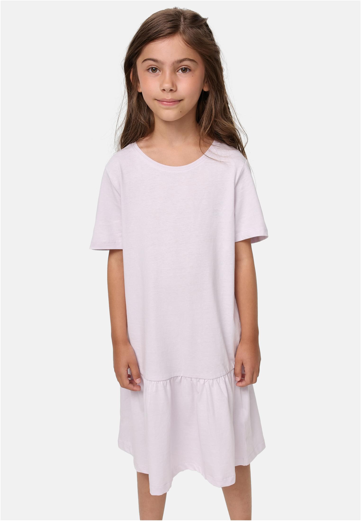 Girls Valance Tee Dress | softlilac