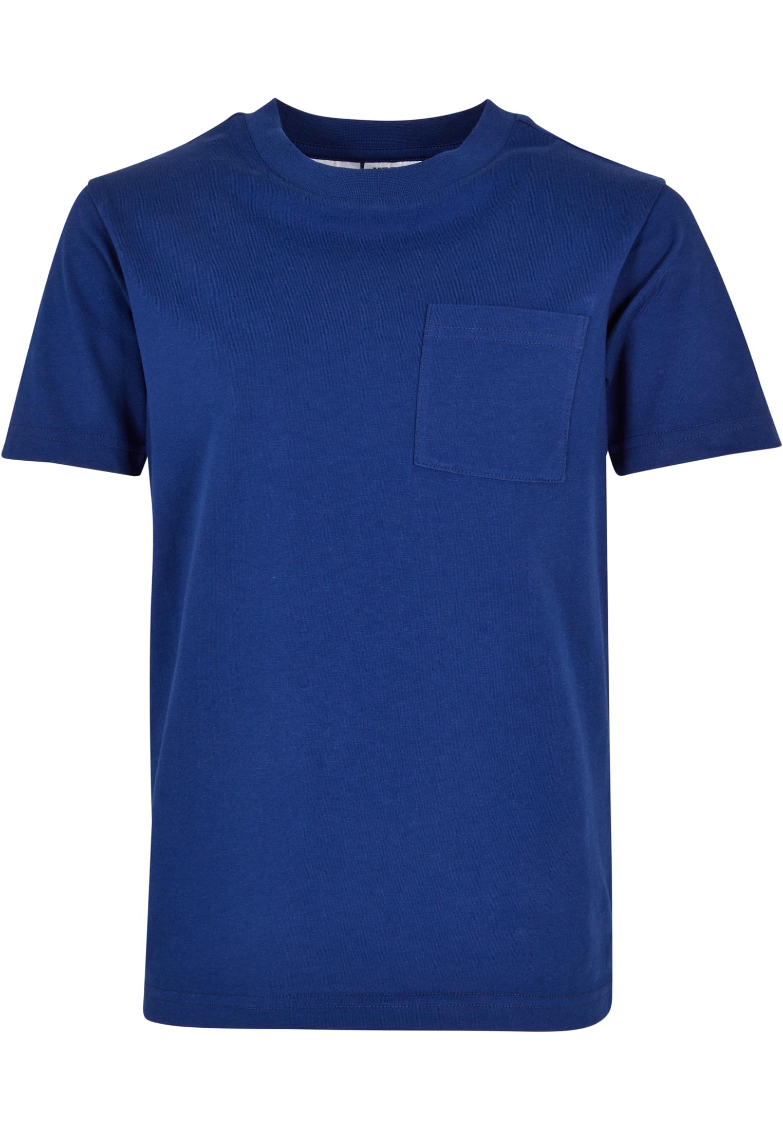 Boys Organic Basic Pocket Tee | spaceblue