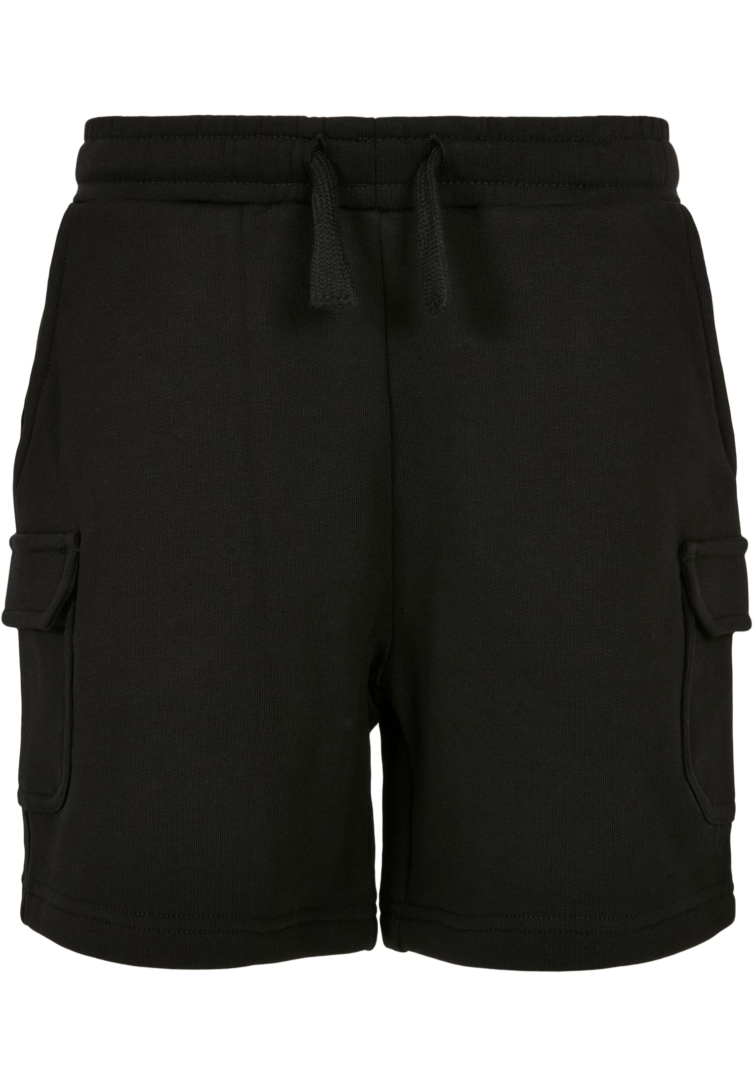 Boys Organic Cargo Sweat Shorts | black