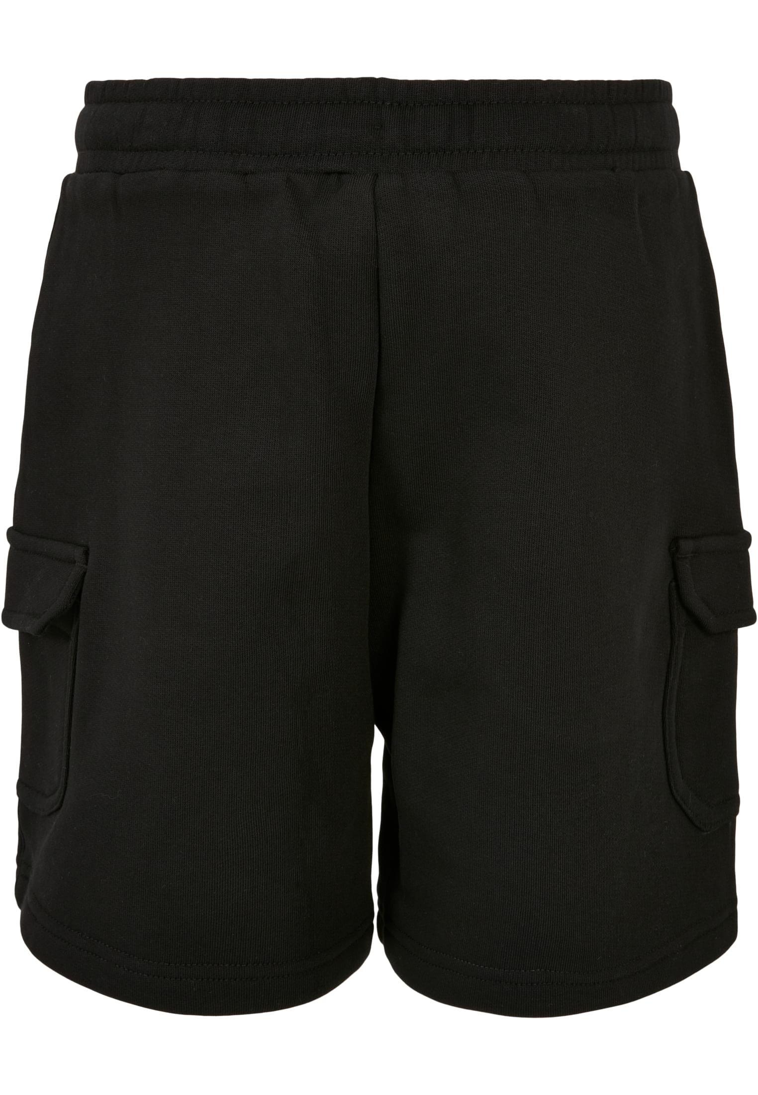 Boys Organic Cargo Sweat Shorts | black