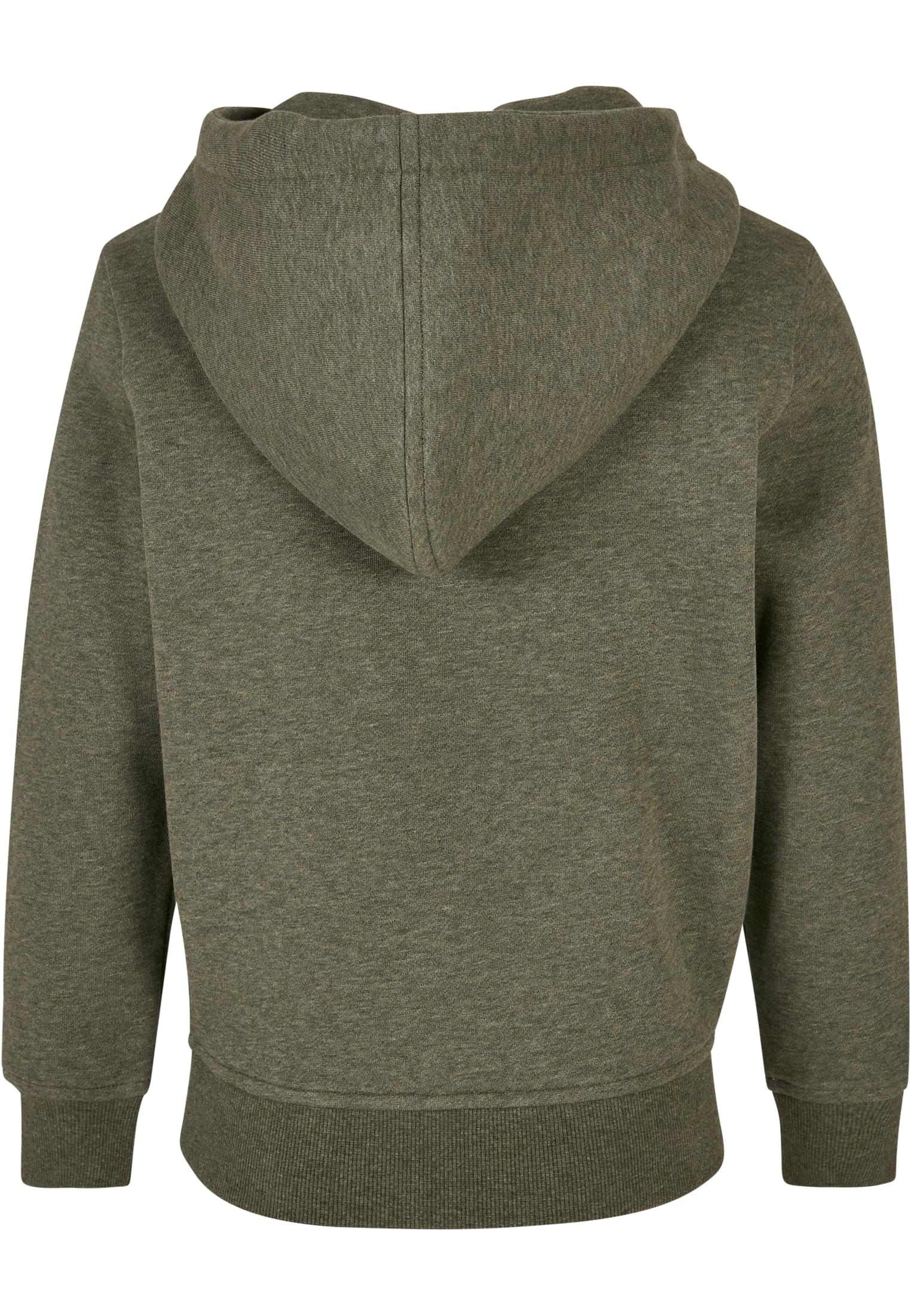 Boys Basic Melange Hoody | darkgreenmelange