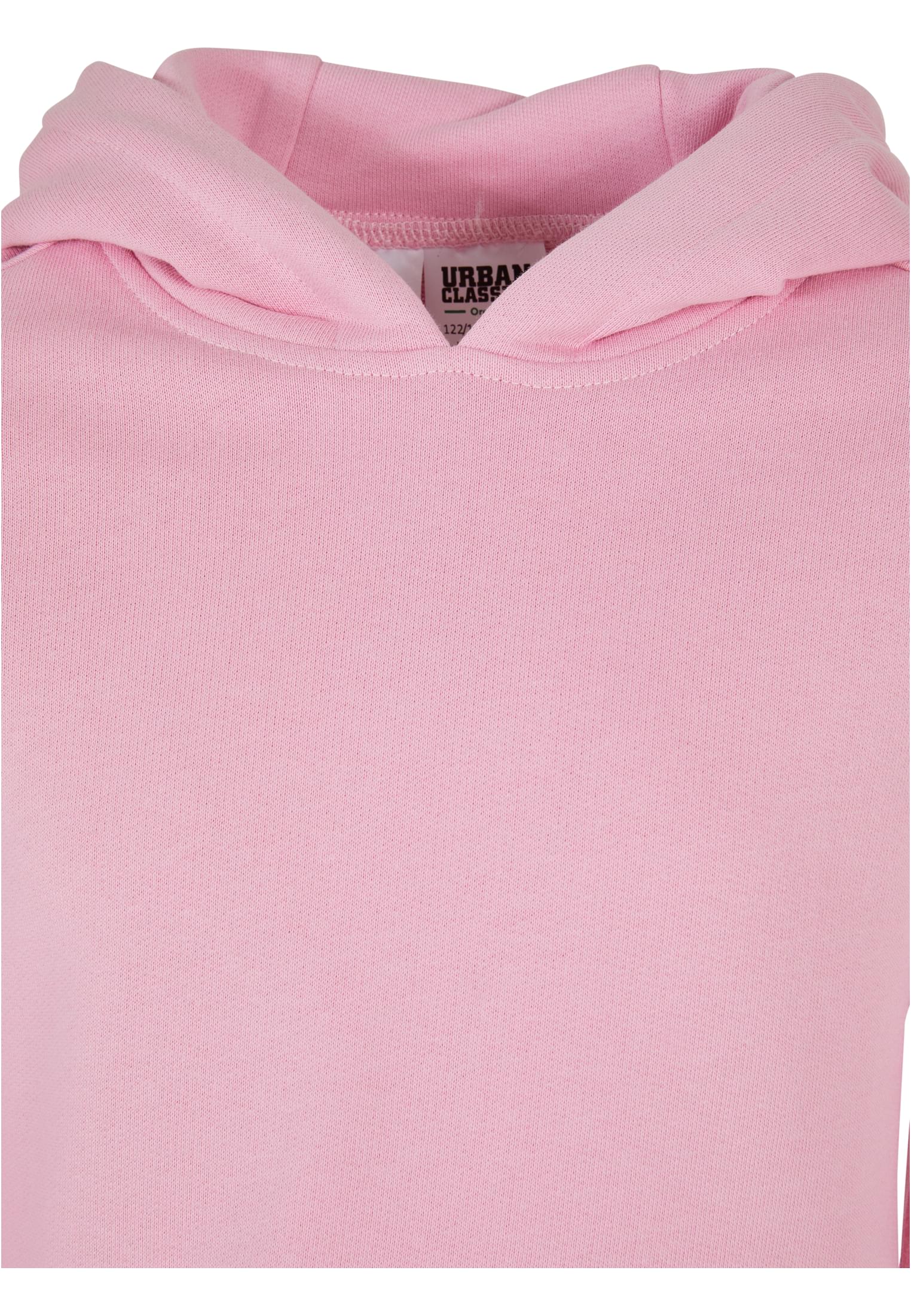 Girls Organic Volants Hoody | girlypink