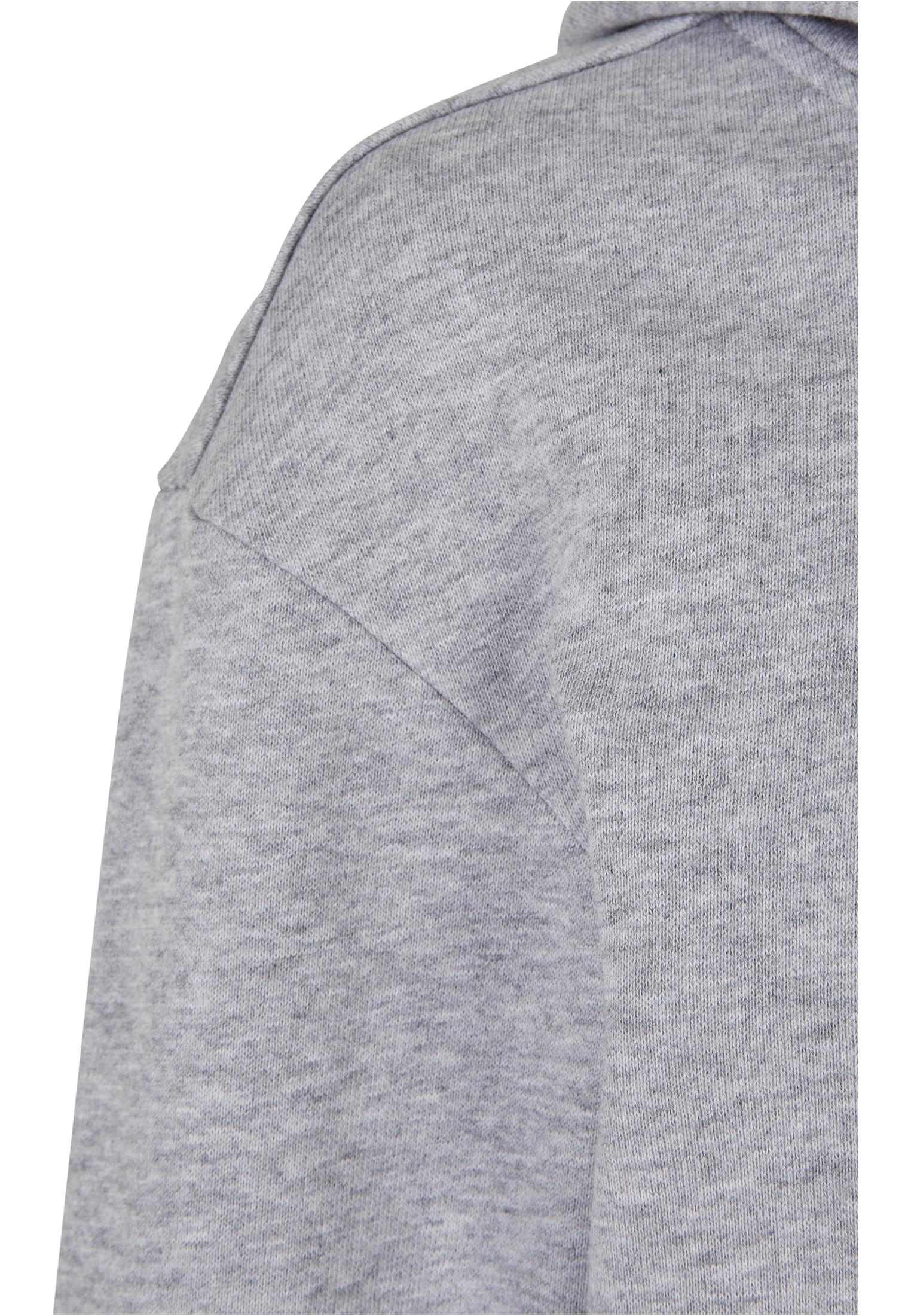 Girls Organic Volants Hoody | grey