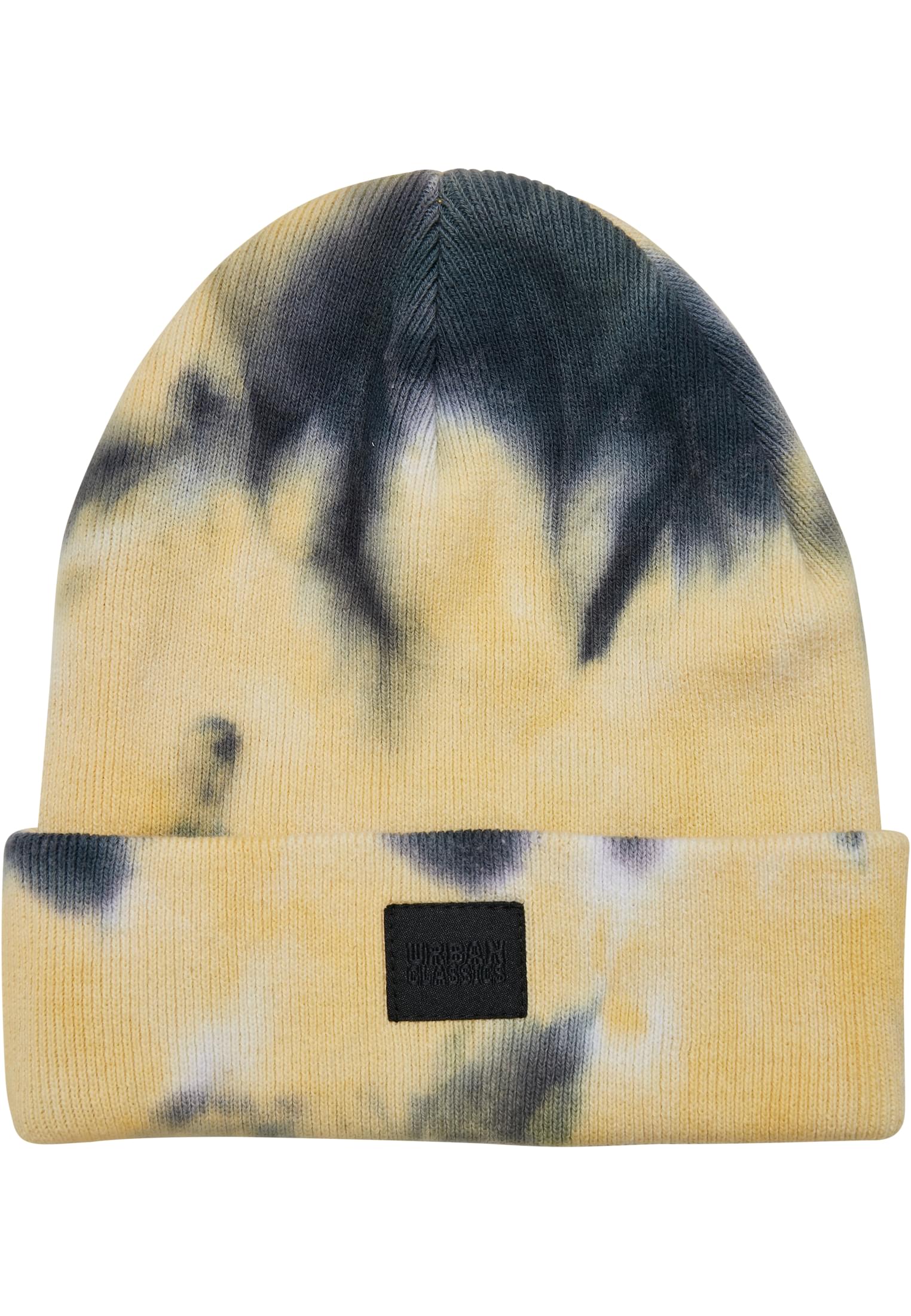 Tie Dye Beanie Kids | yellow/black