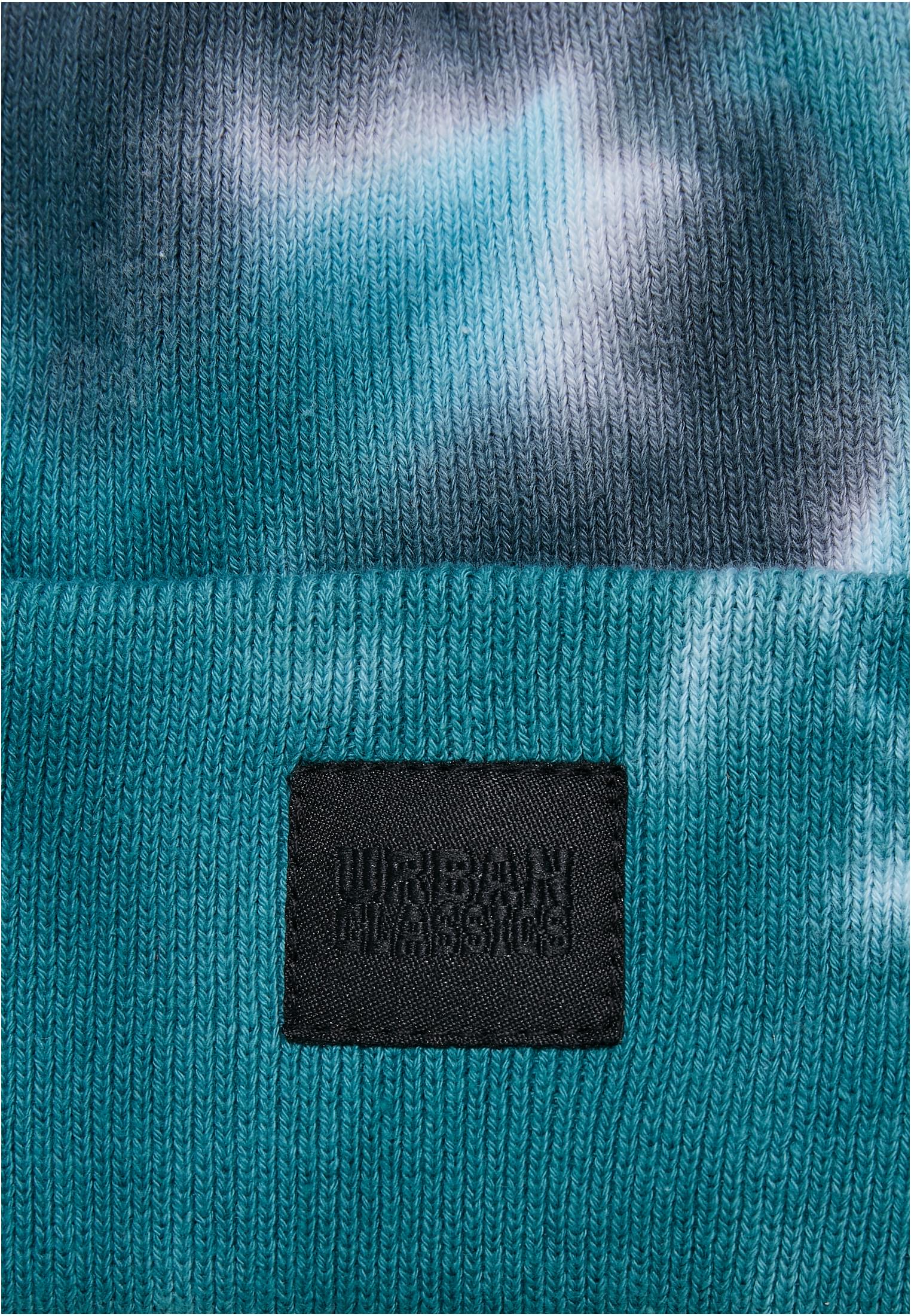 Tie Dye Beanie Kids | grey/teal