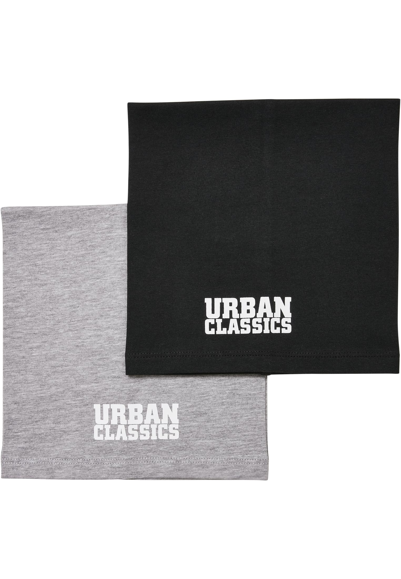 Logo Tube Scarf Kids 2-Pack | black/heathergrey