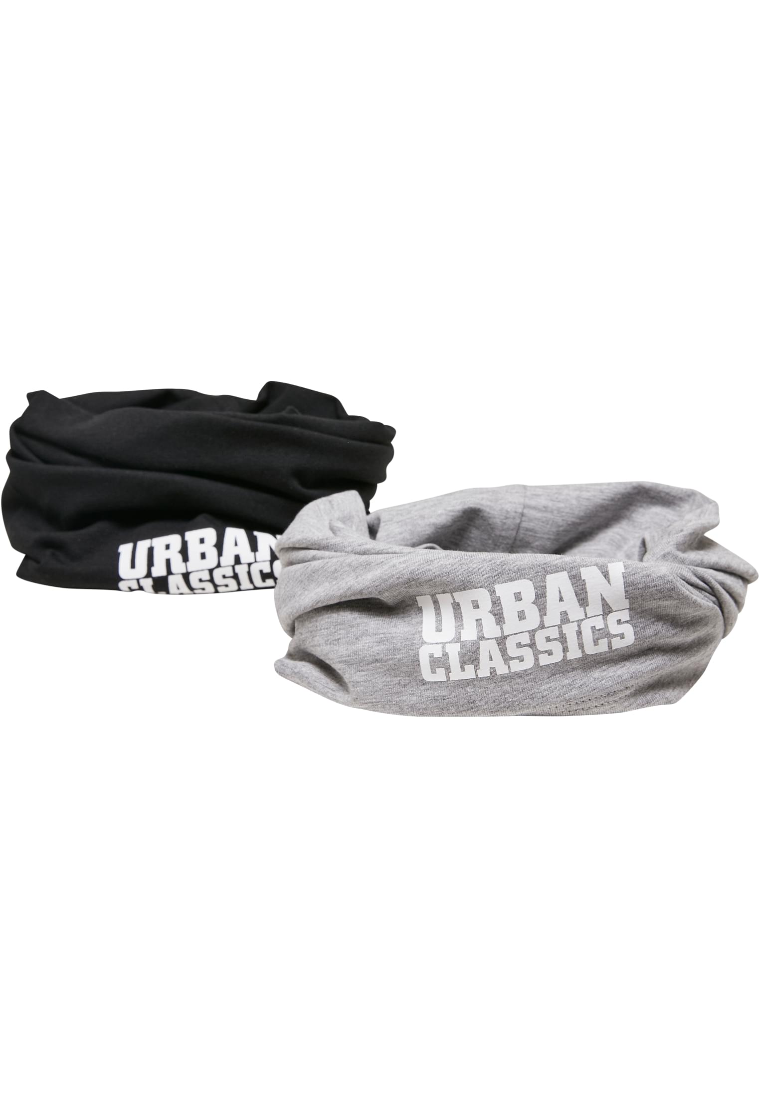 Logo Tube Scarf Kids 2-Pack | black/heathergrey