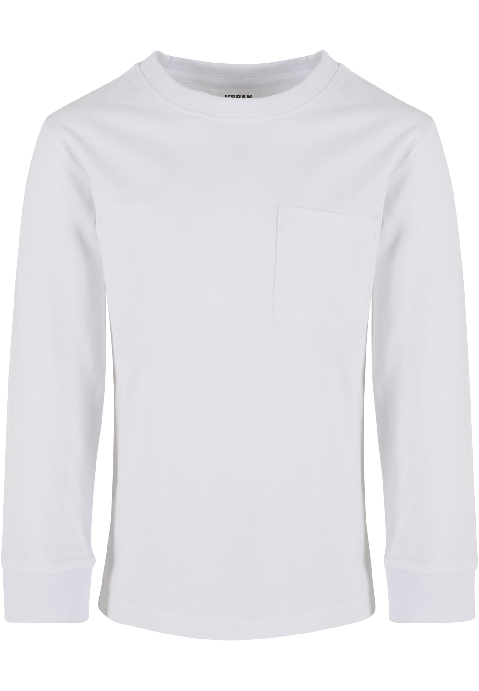 Boys Heavy Oversized Pocket Longsleeve 2-Pack | white+white