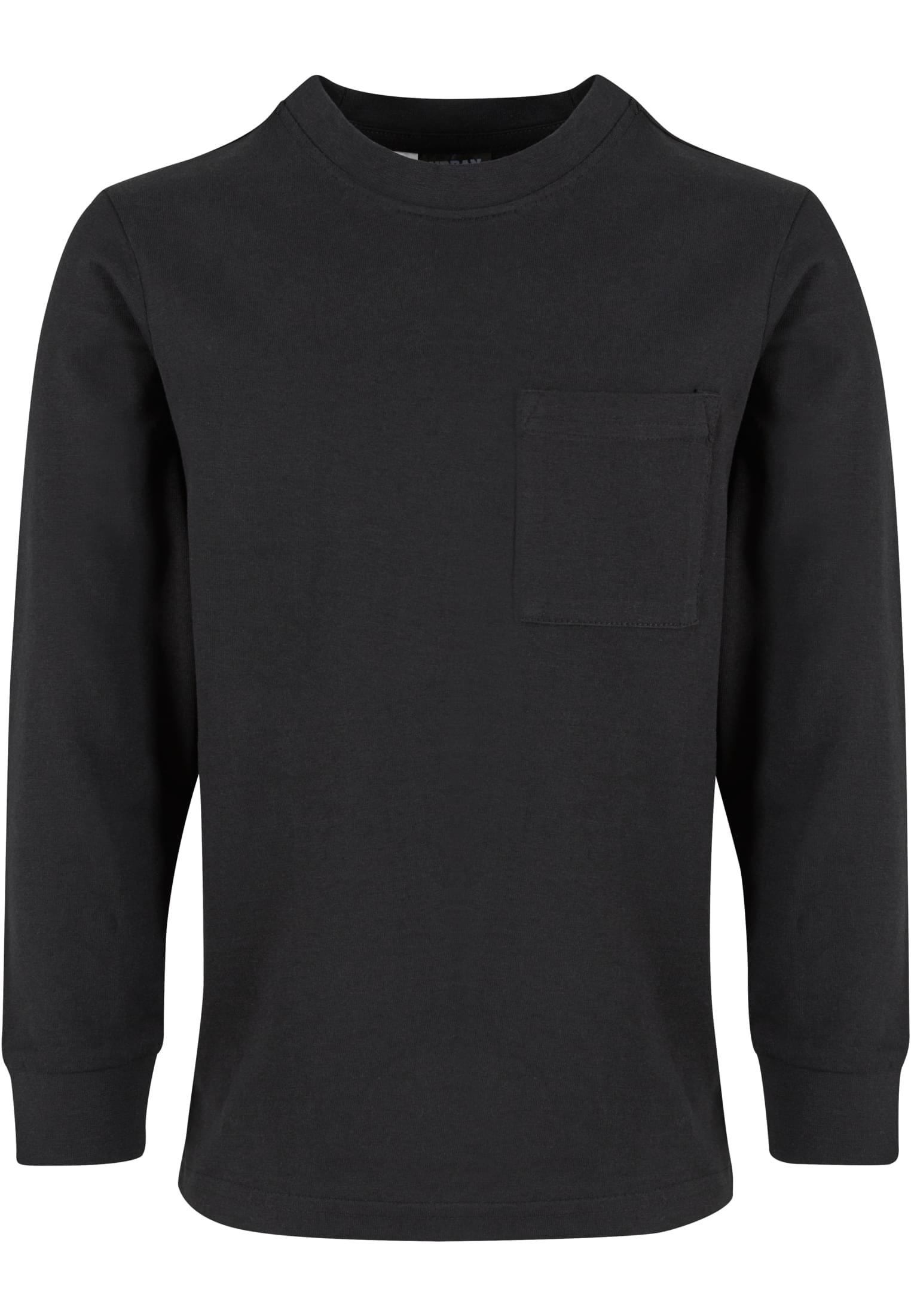 Boys Heavy Oversized Pocket Longsleeve 2-Pack | black+black