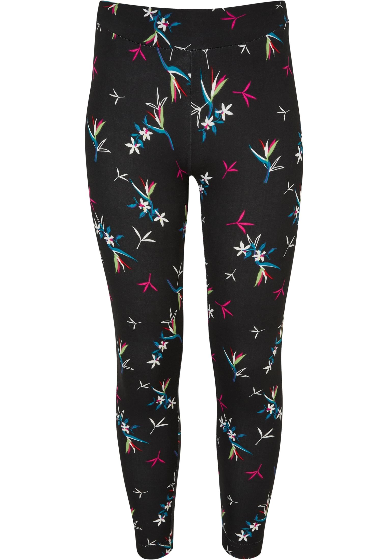 Girls Soft AOP Leggings | blackfloret