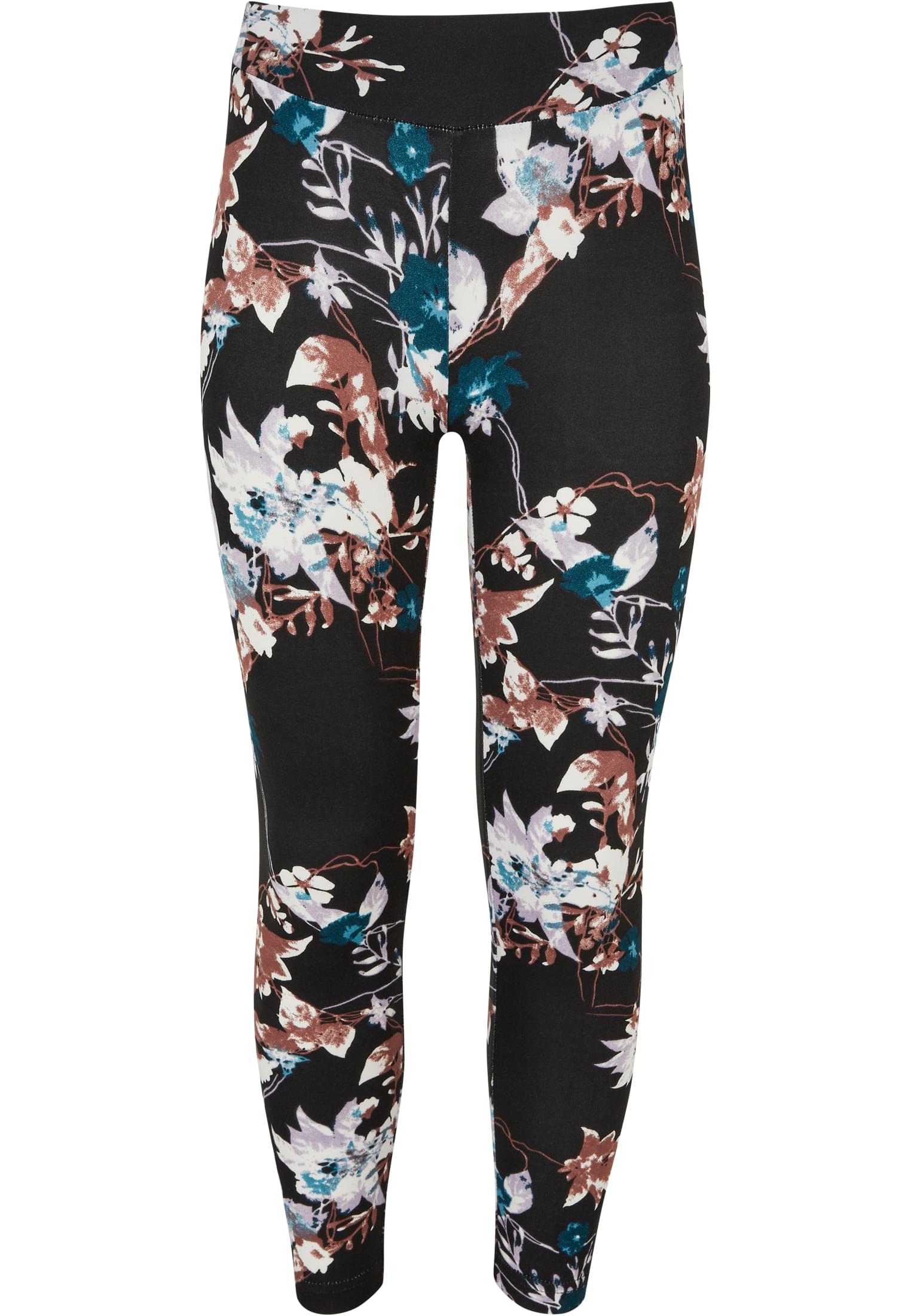 Girls Soft AOP Leggings | blacksoftflower