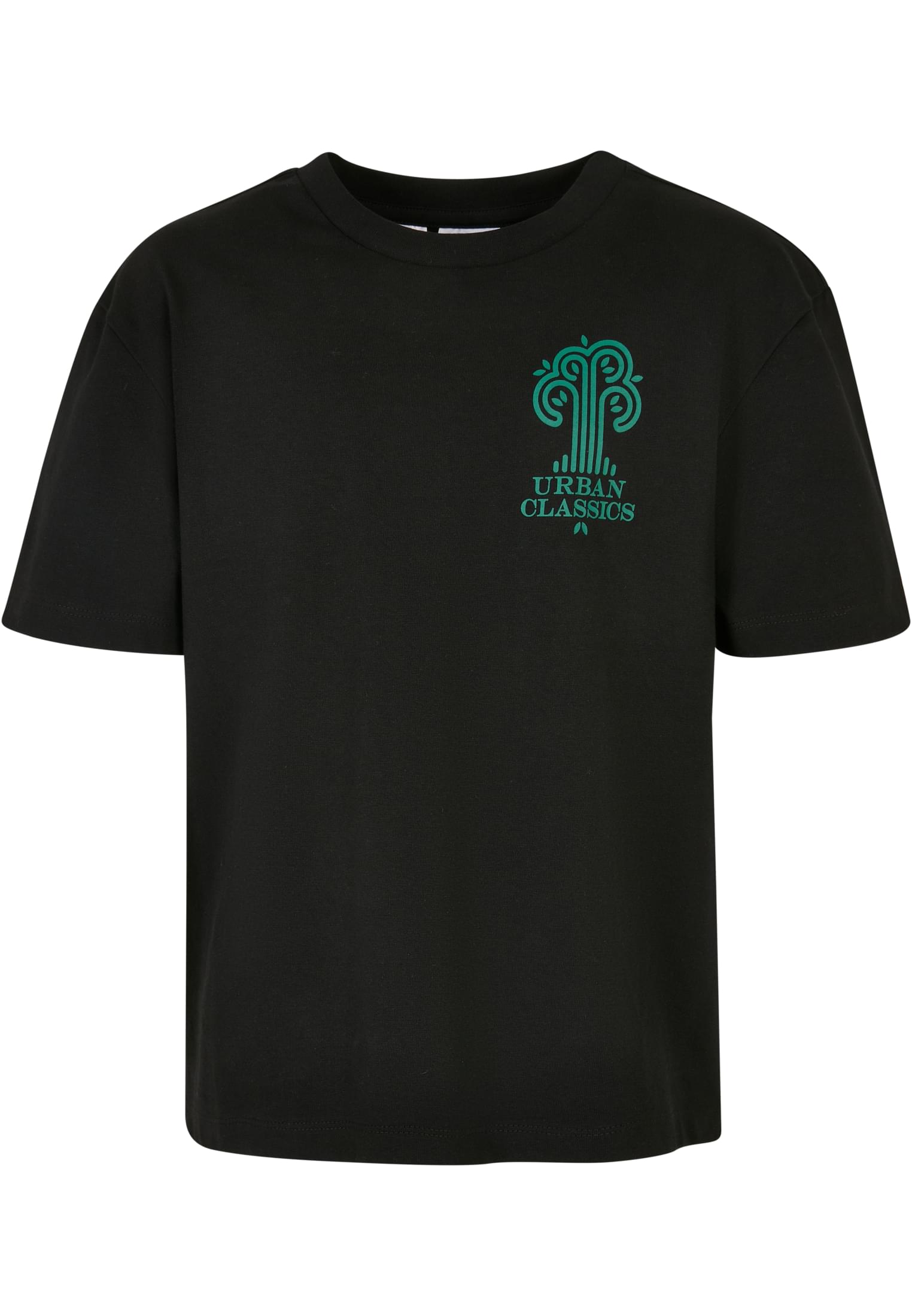 Boys Organic Tree Logo Tee | black