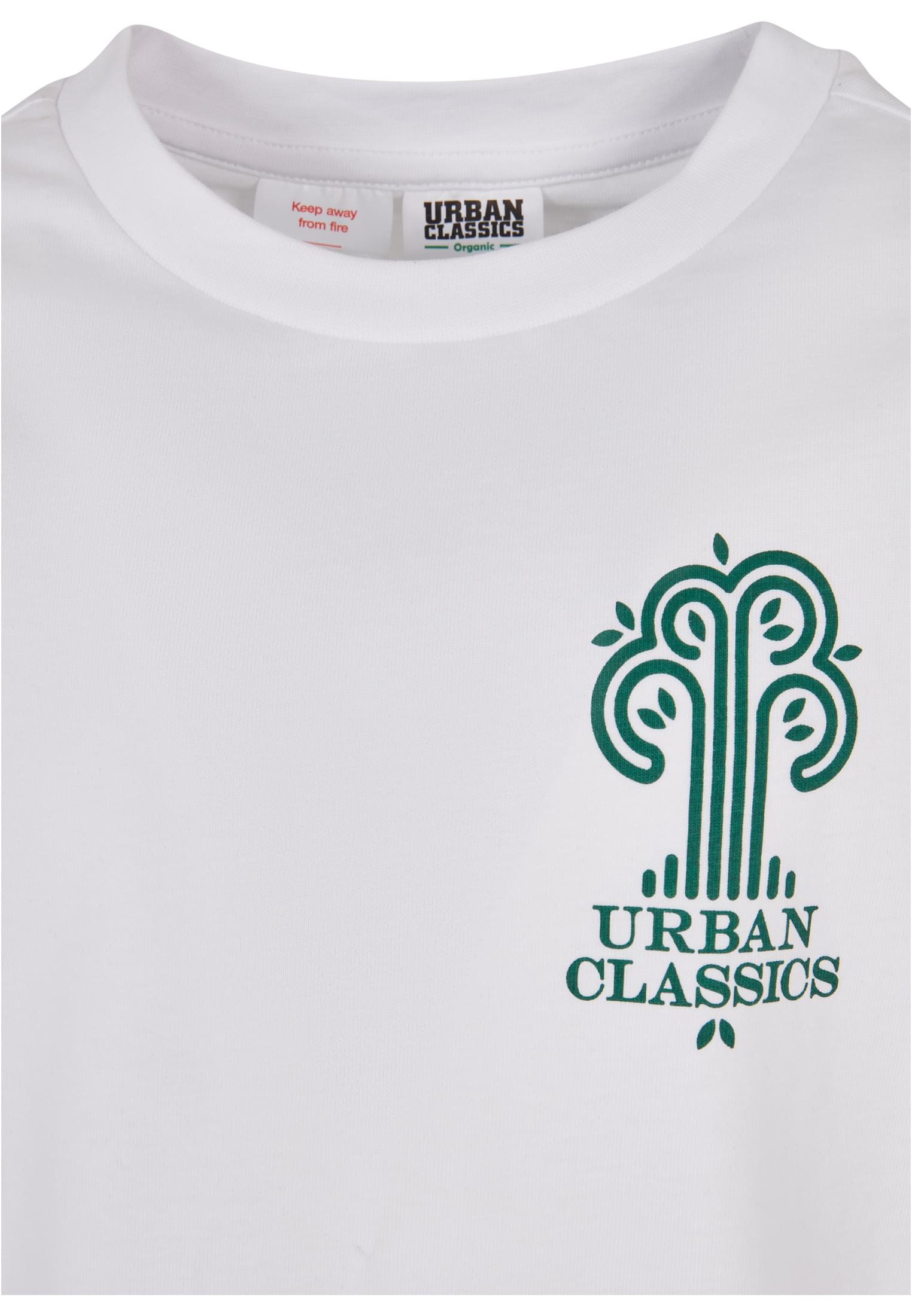 Boys Organic Tree Logo Tee | white