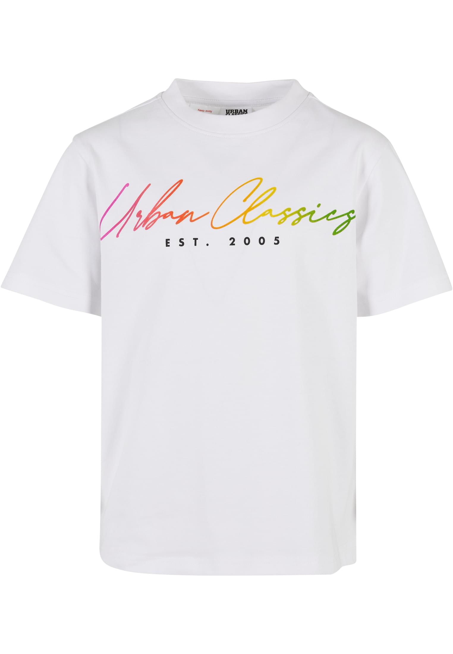 Boys Script Logo Tee | white