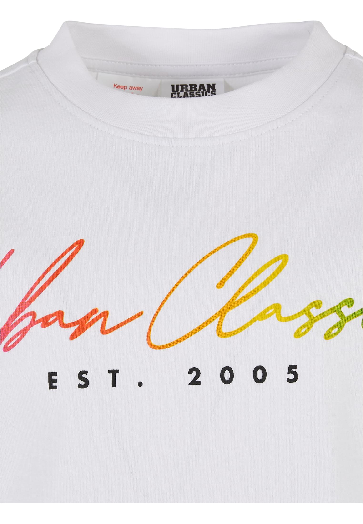 Boys Script Logo Tee | white