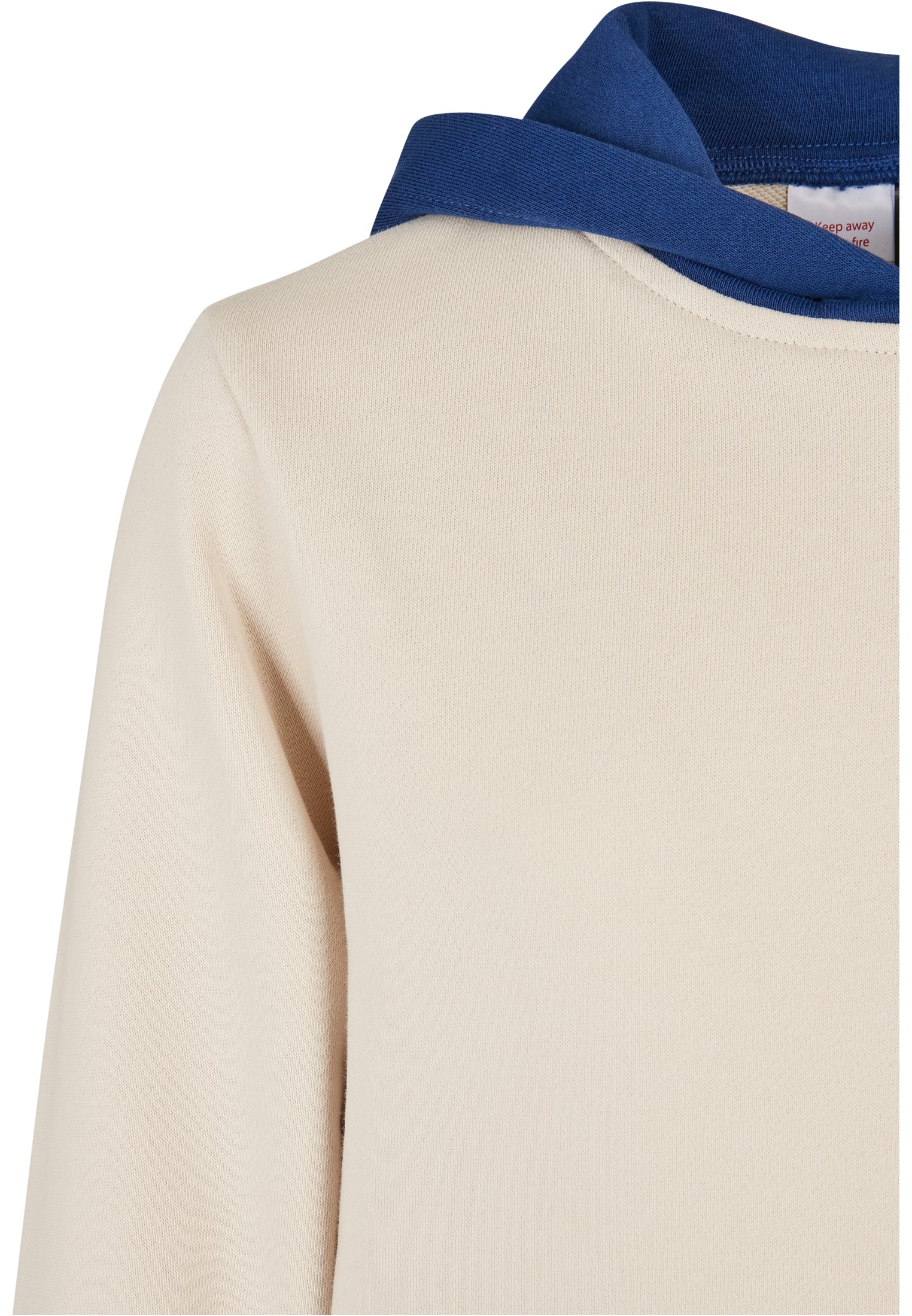 Boys Oversized Color Block Hoody | unionbeige/softseagrass