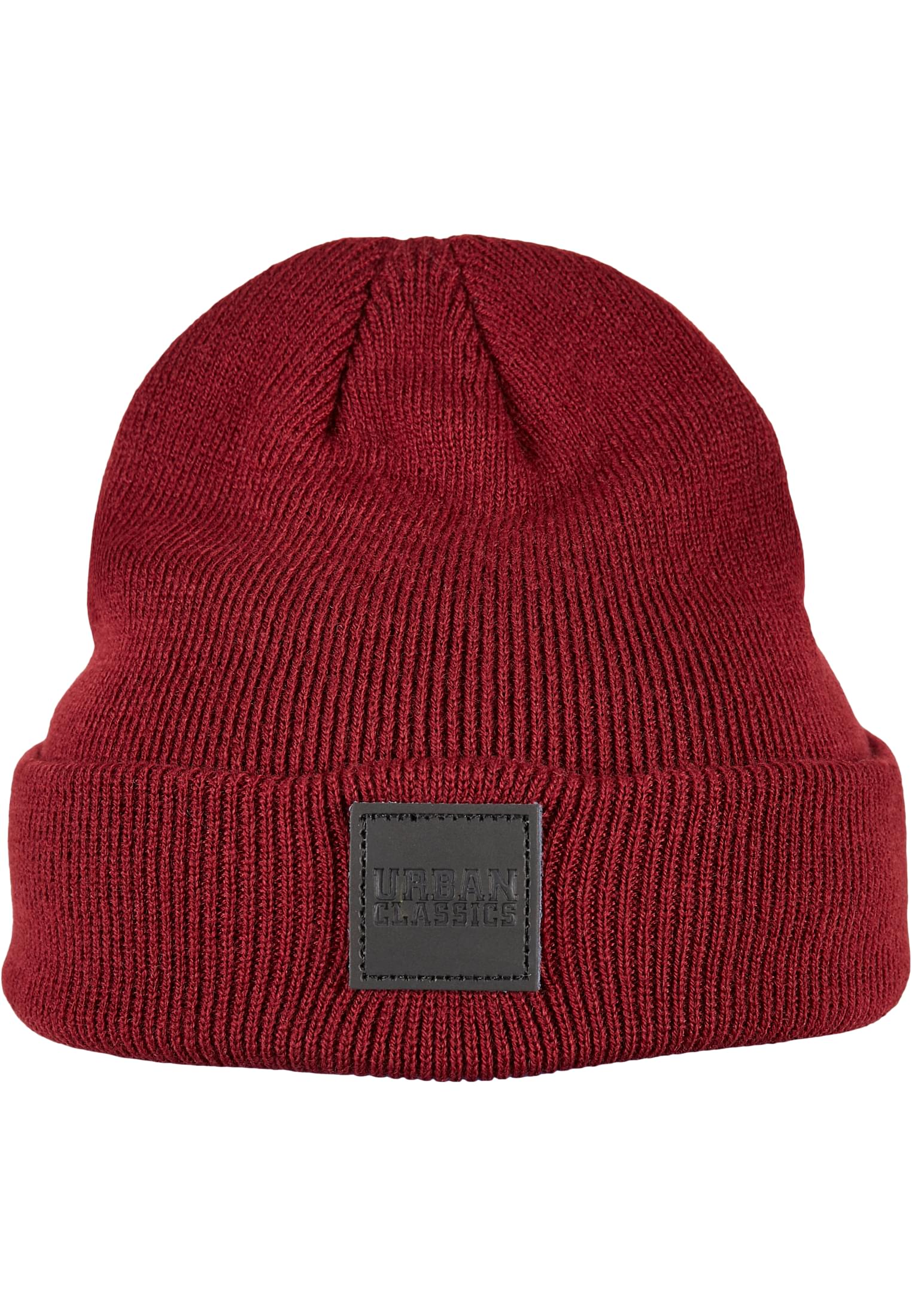 Logopatch Beanie Kids 2-Pack | charcoal+burgundy