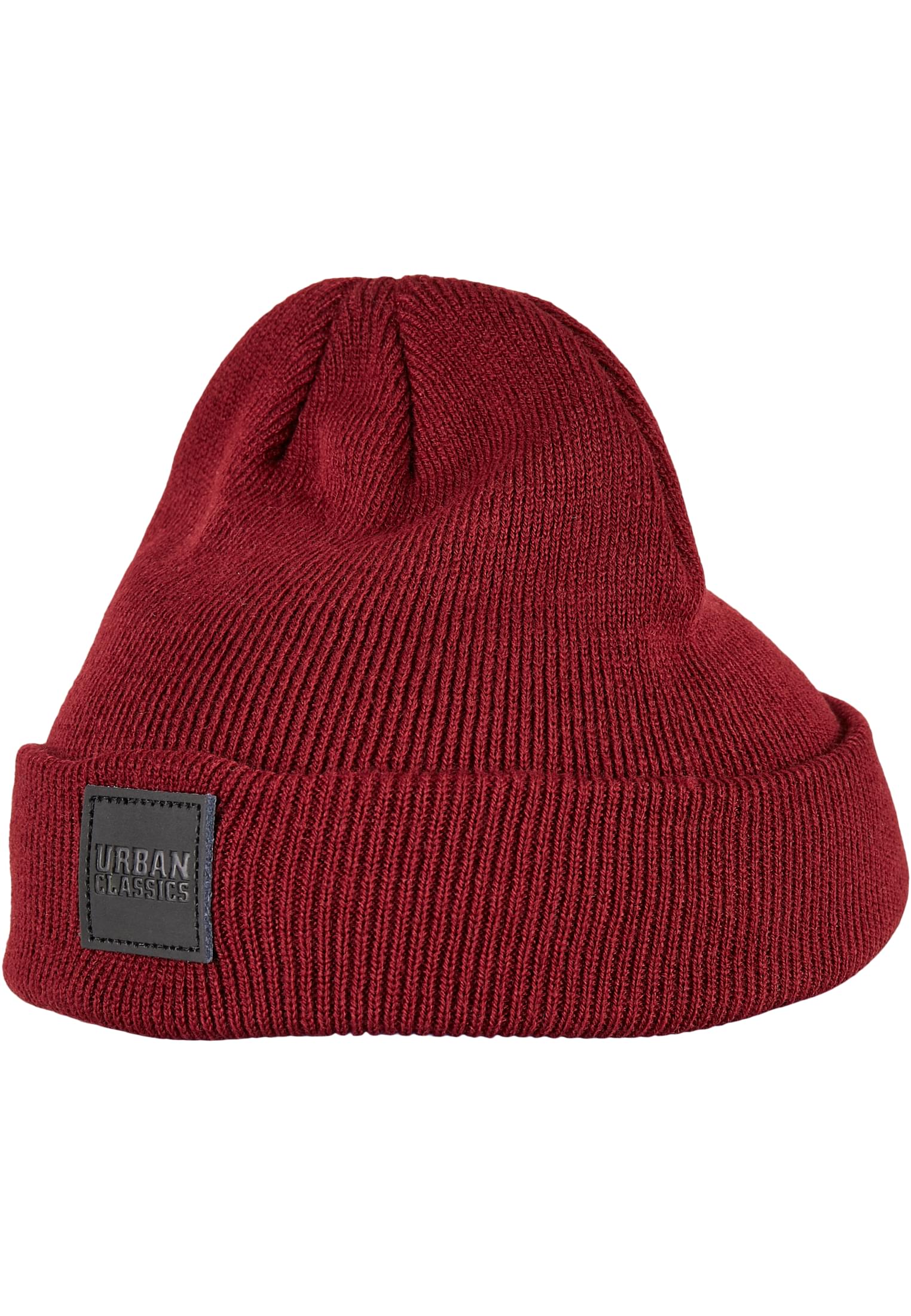 Logopatch Beanie Kids 2-Pack | charcoal+burgundy