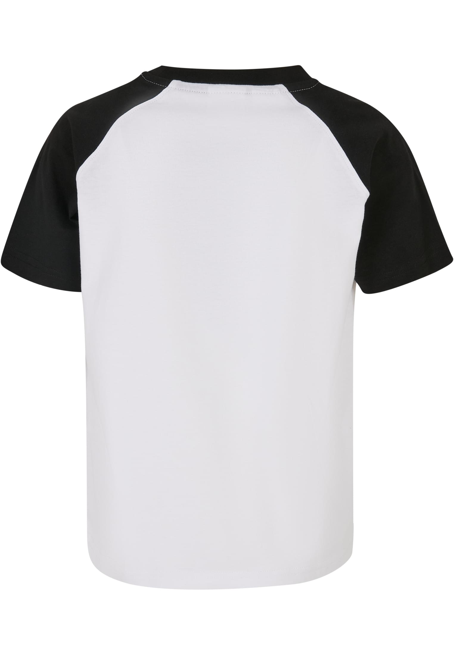 Boys Raglan Contrast Tee 2-Pack | white/black+black/charcoal