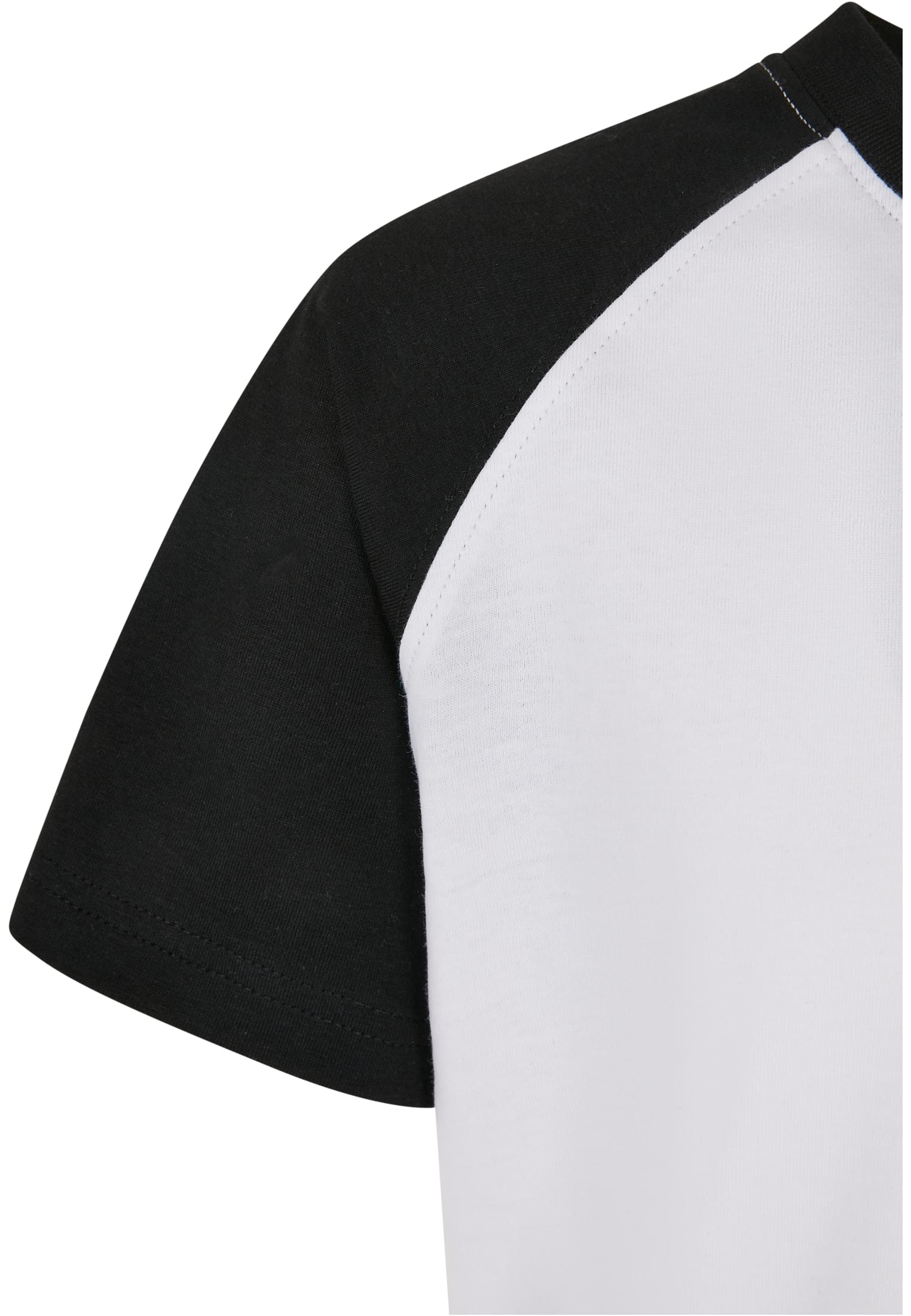 Boys Raglan Contrast Tee 2-Pack | white/black+black/charcoal