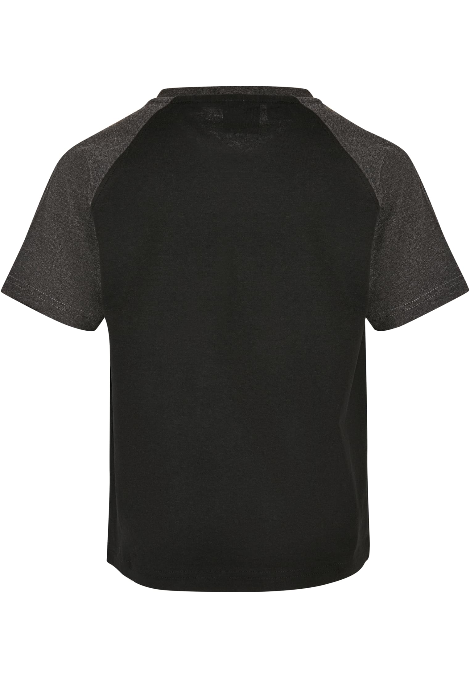 Boys Raglan Contrast Tee 2-Pack | white/black+black/charcoal