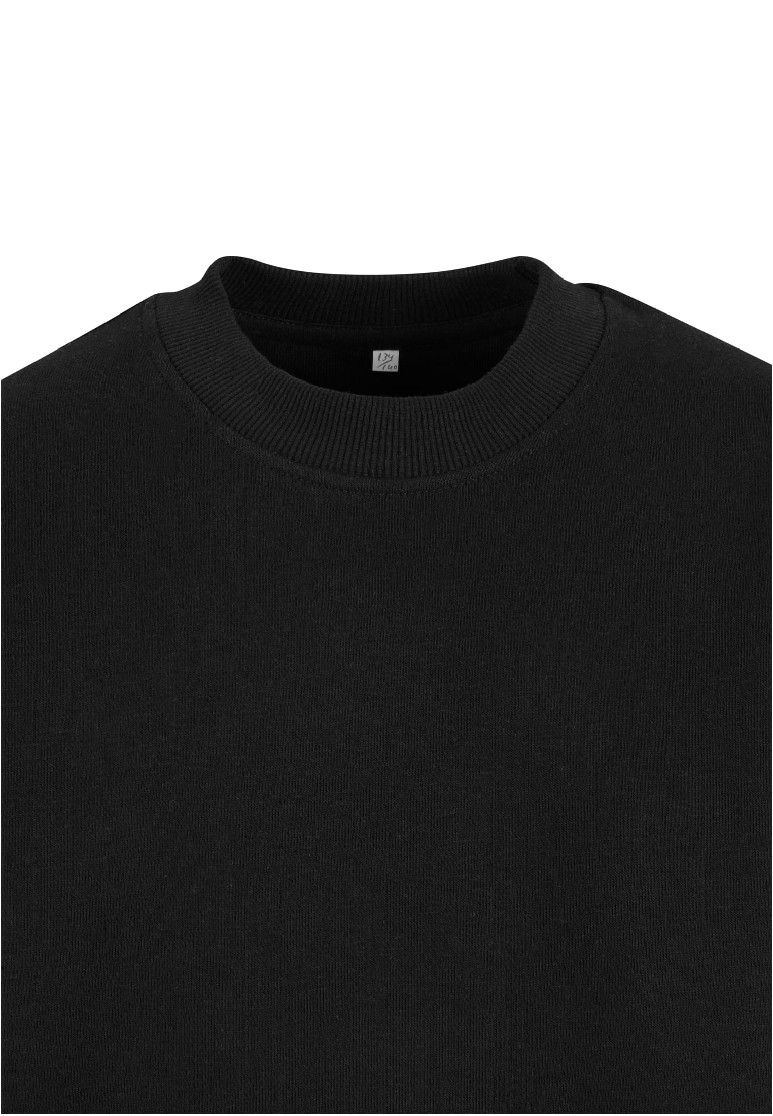 Boys Light Terry Crew | black