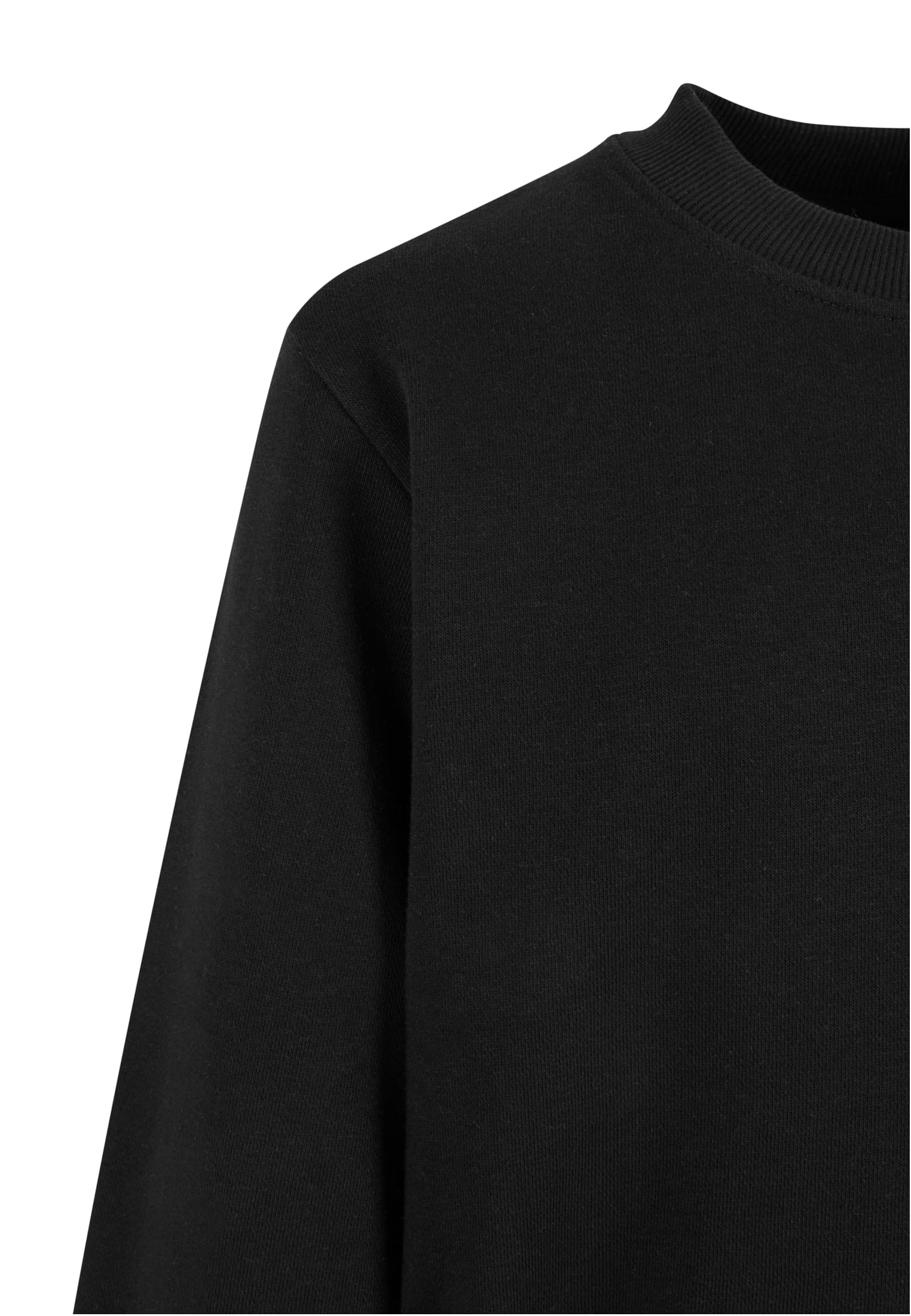 Boys Light Terry Crew | black