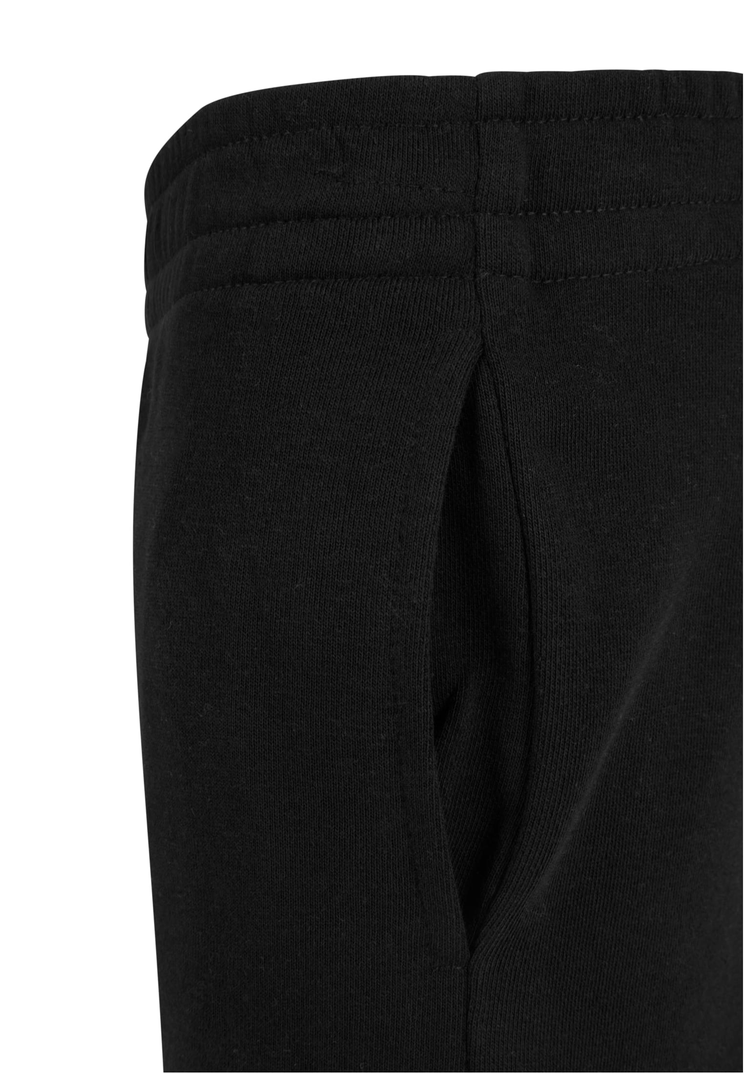 Boys Light Terry Wide Cargo Sweatpants | black