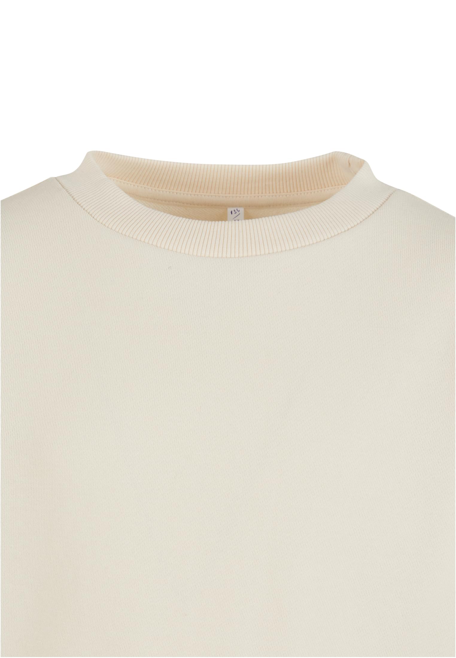 Girls Oversized Light Terry Crewneck | whitesand