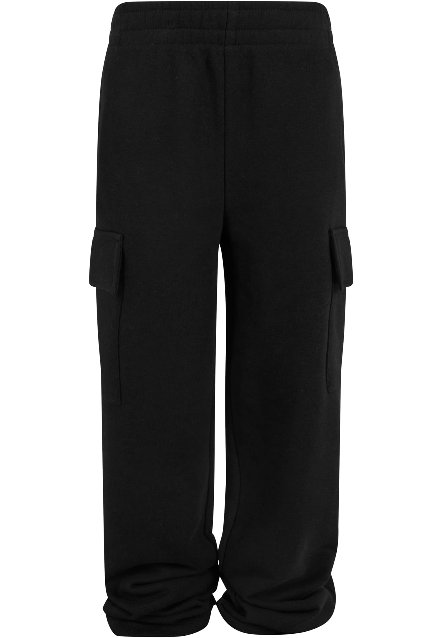 Girls Baggy Light Terry Sweat Pants | black