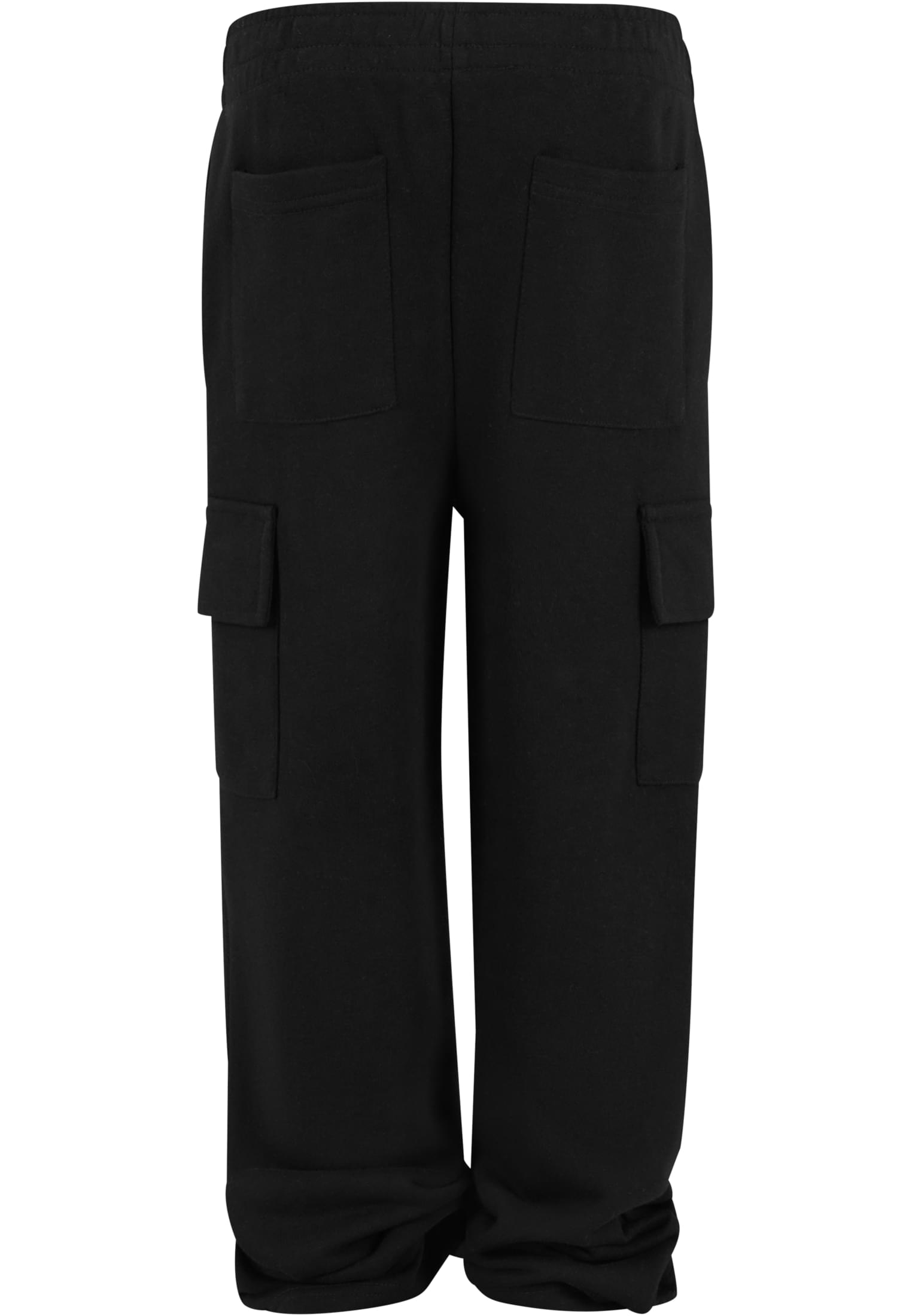 Girls Baggy Light Terry Sweat Pants | black