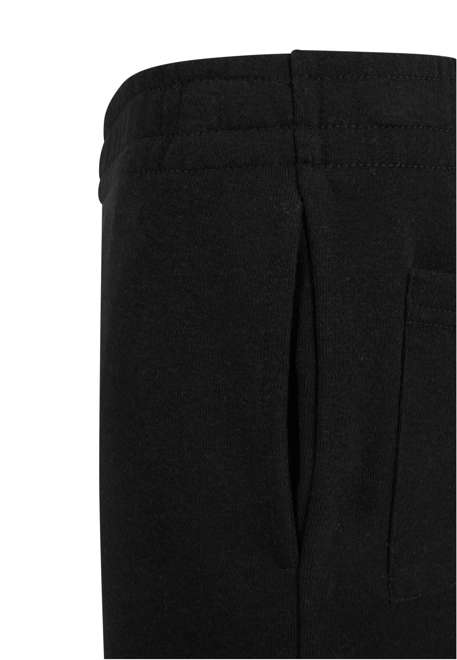 Girls Baggy Light Terry Sweat Pants | black