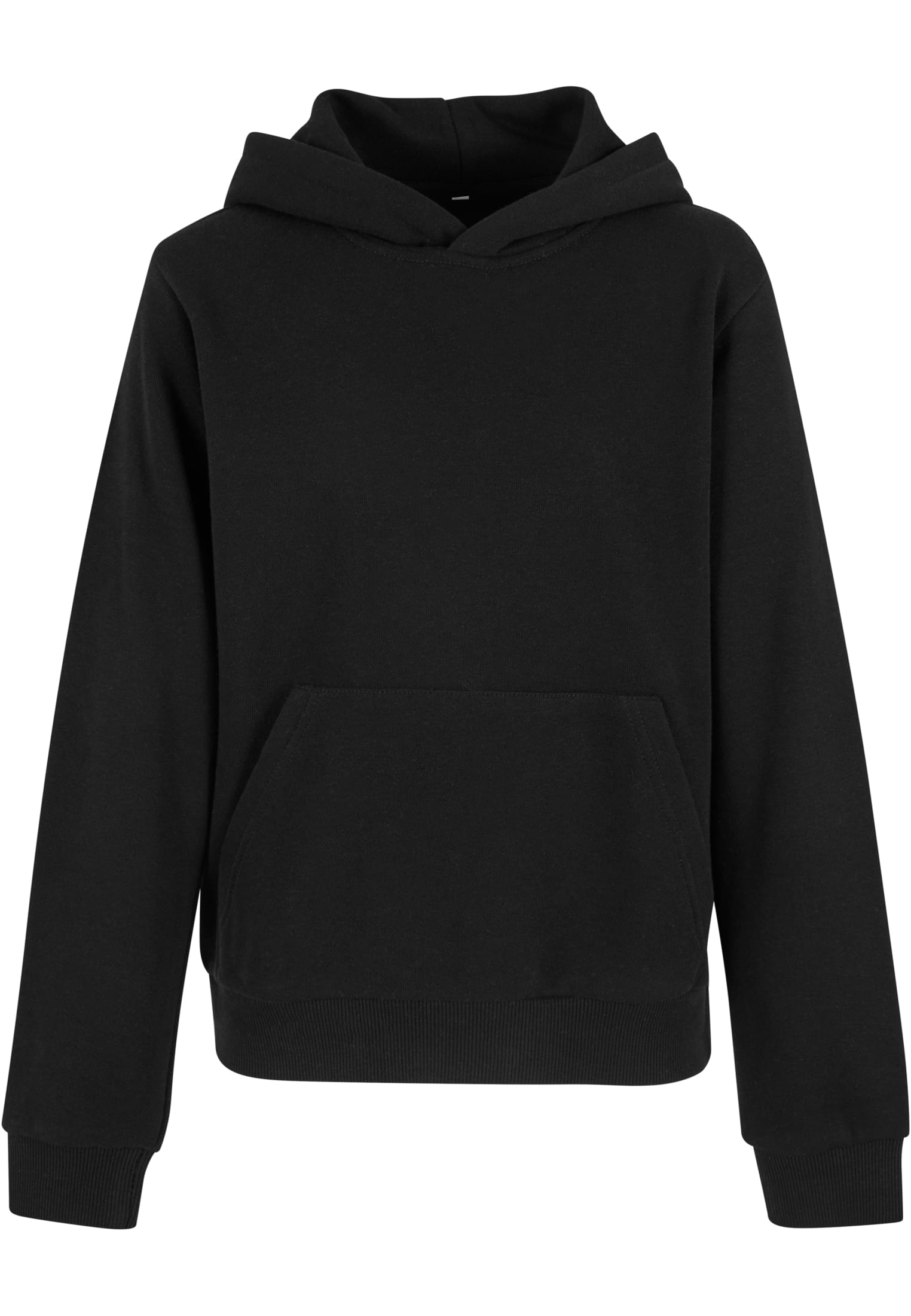 Girls Light Terry Oversized Hoodie | black