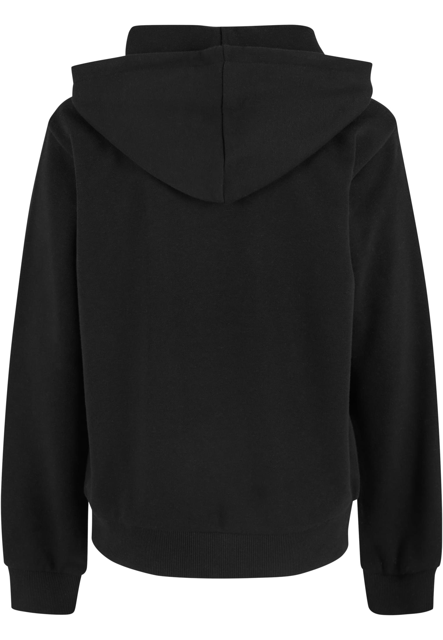 Girls Light Terry Oversized Hoodie | black