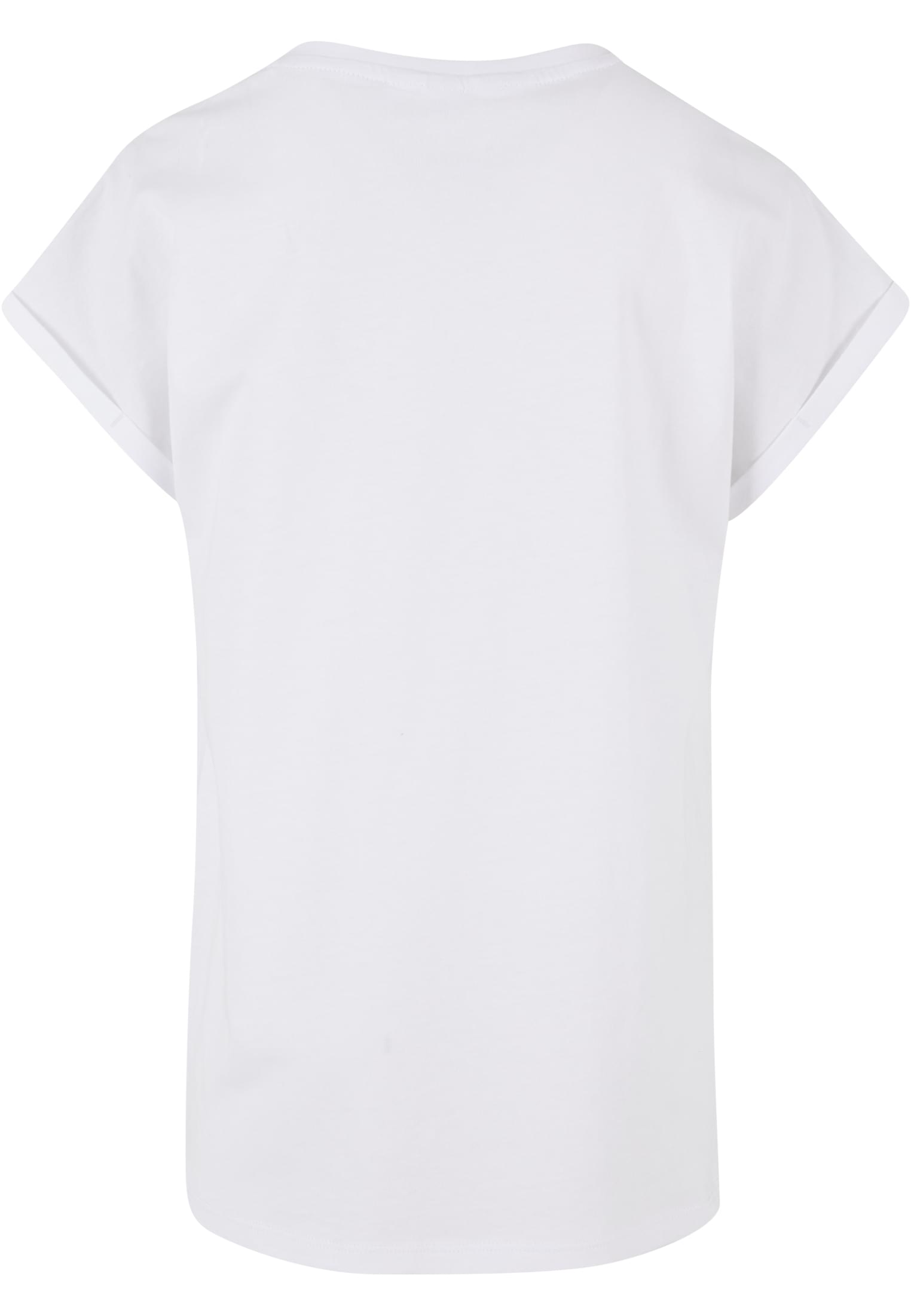 Girls Extended Shoulder Tee 2-Pack | white/duskrose