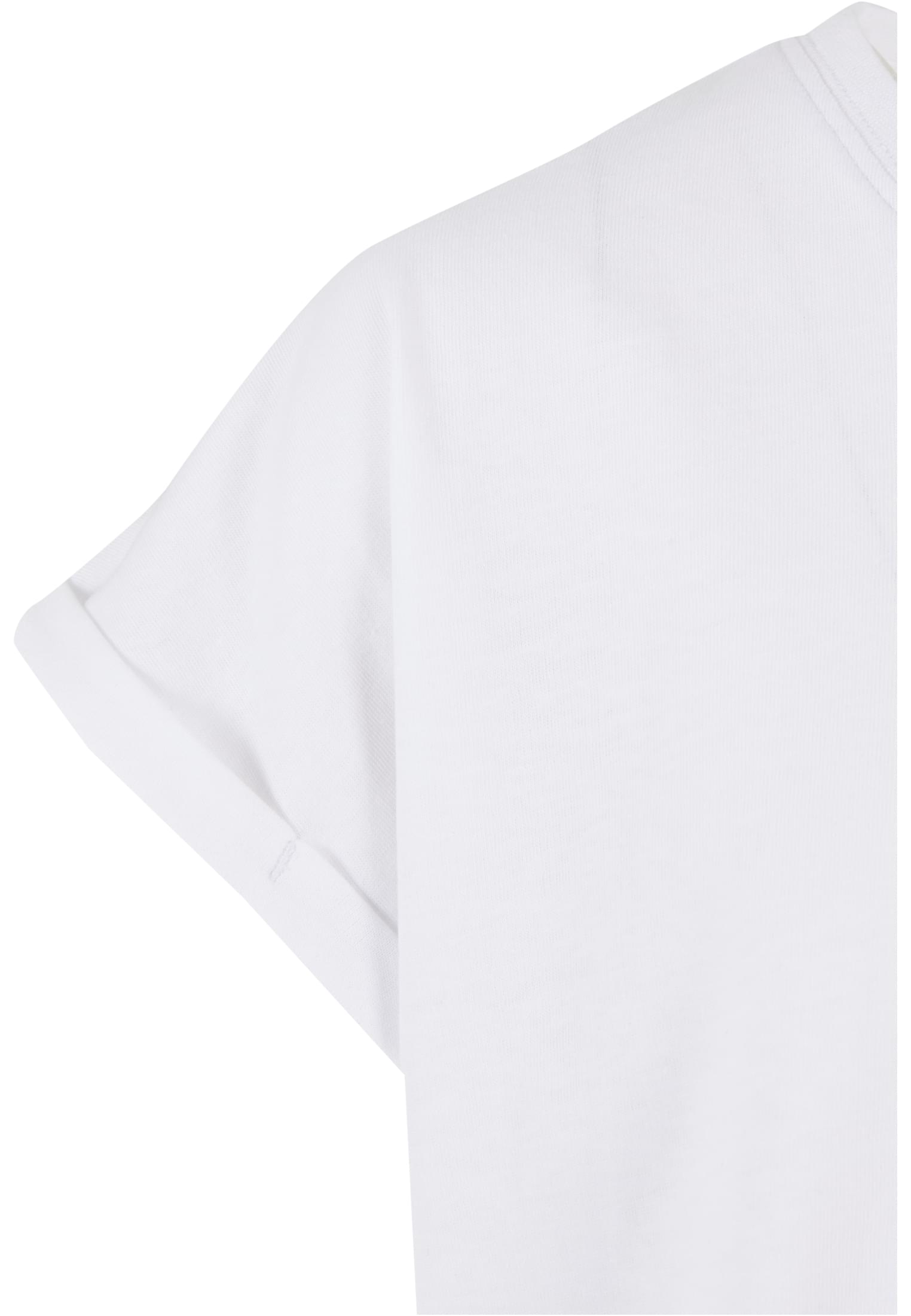 Girls Extended Shoulder Tee 2-Pack | white/duskrose