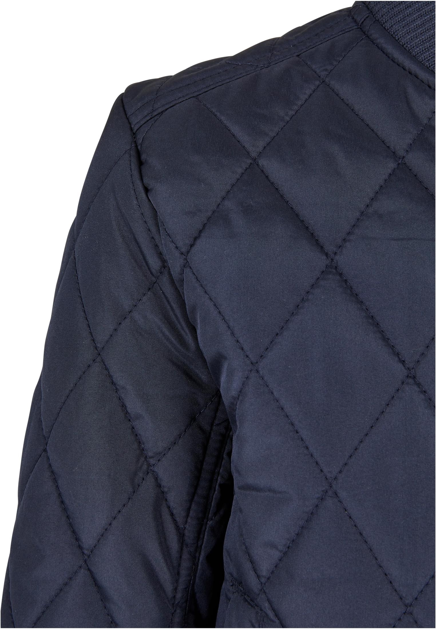 Boys Diamond Quilt Nylon Jacket | navy