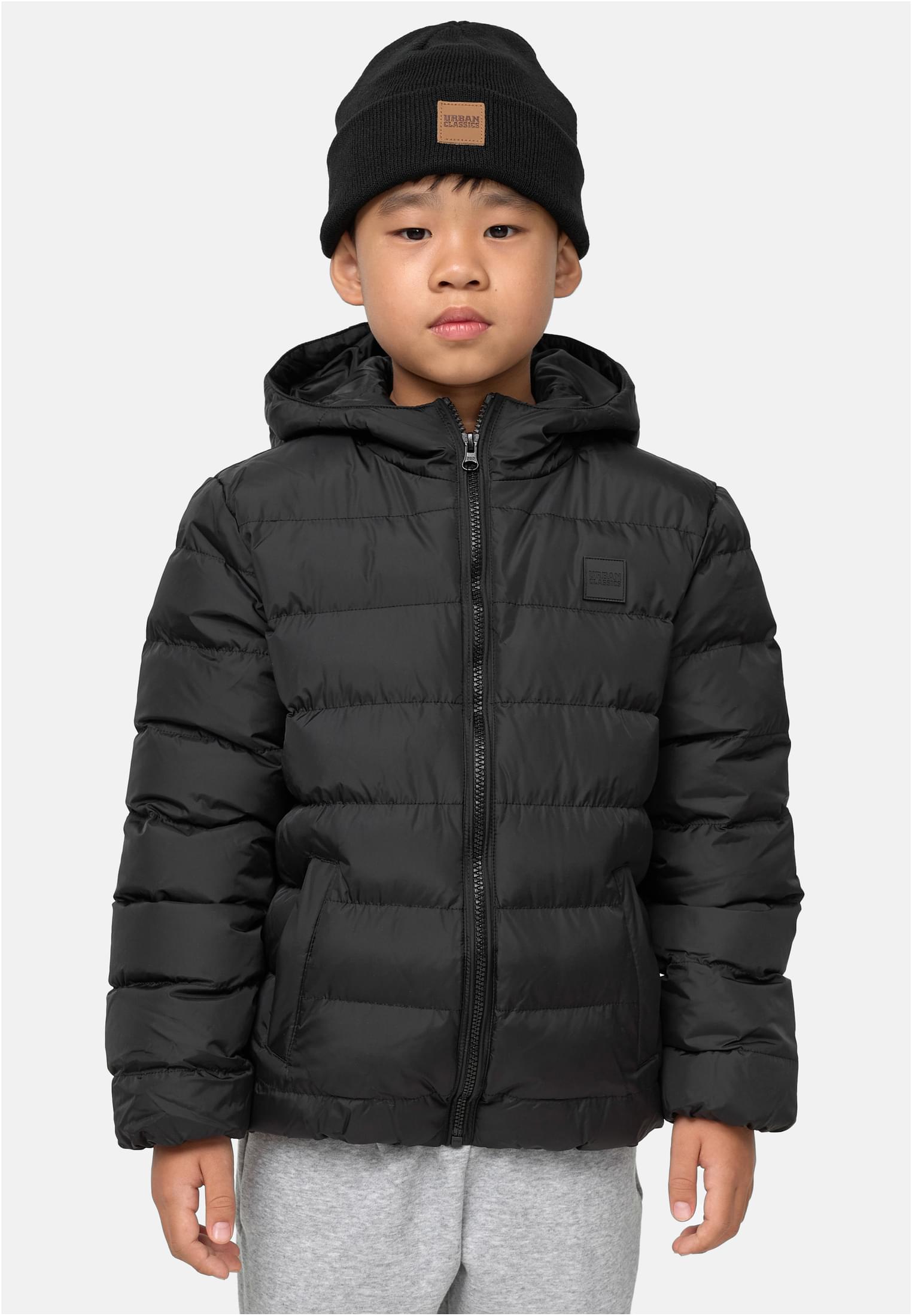 Boys Basic Bubble Jacket | black/black/black