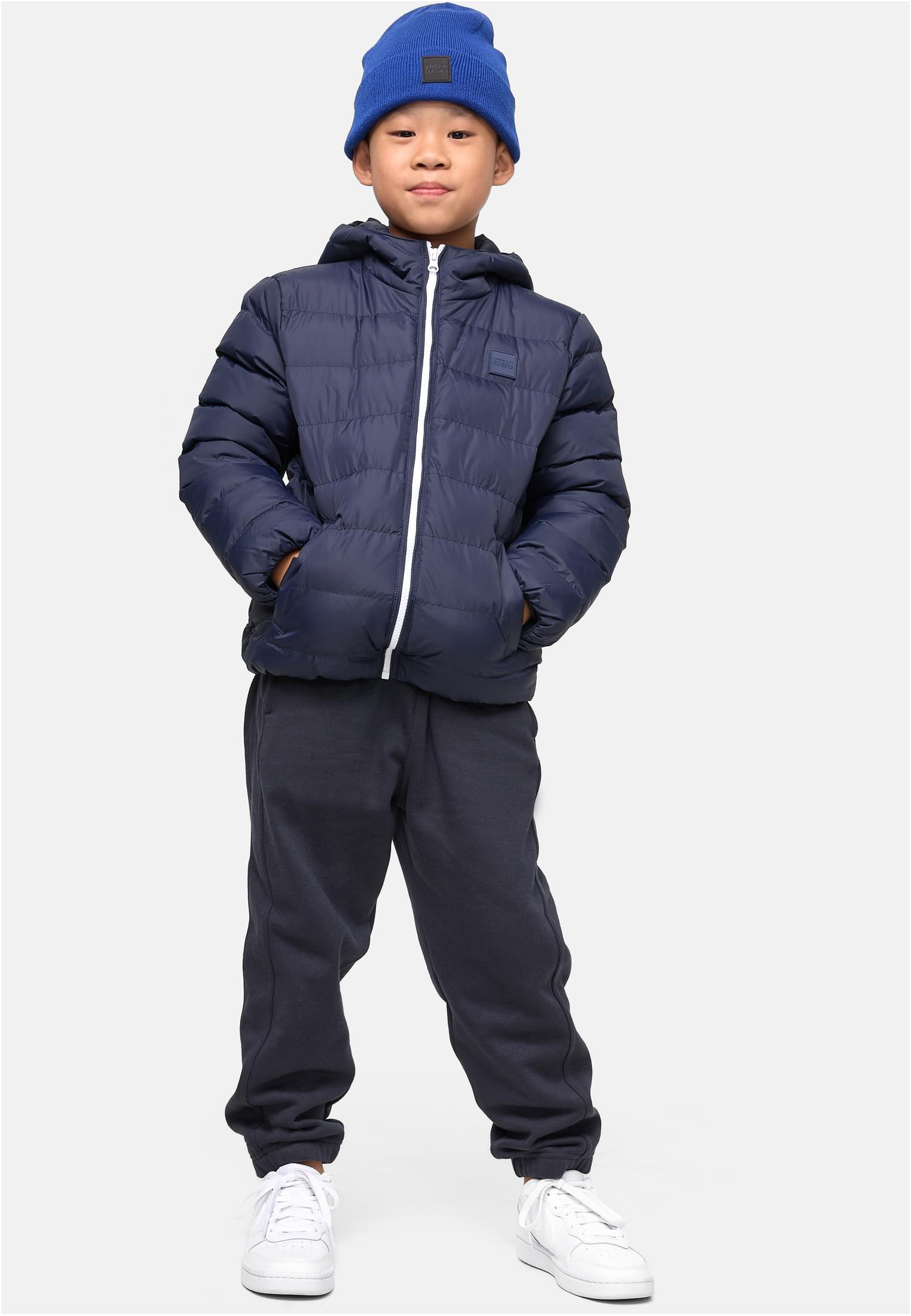 Boys Basic Bubble Jacket | navy/white/navy