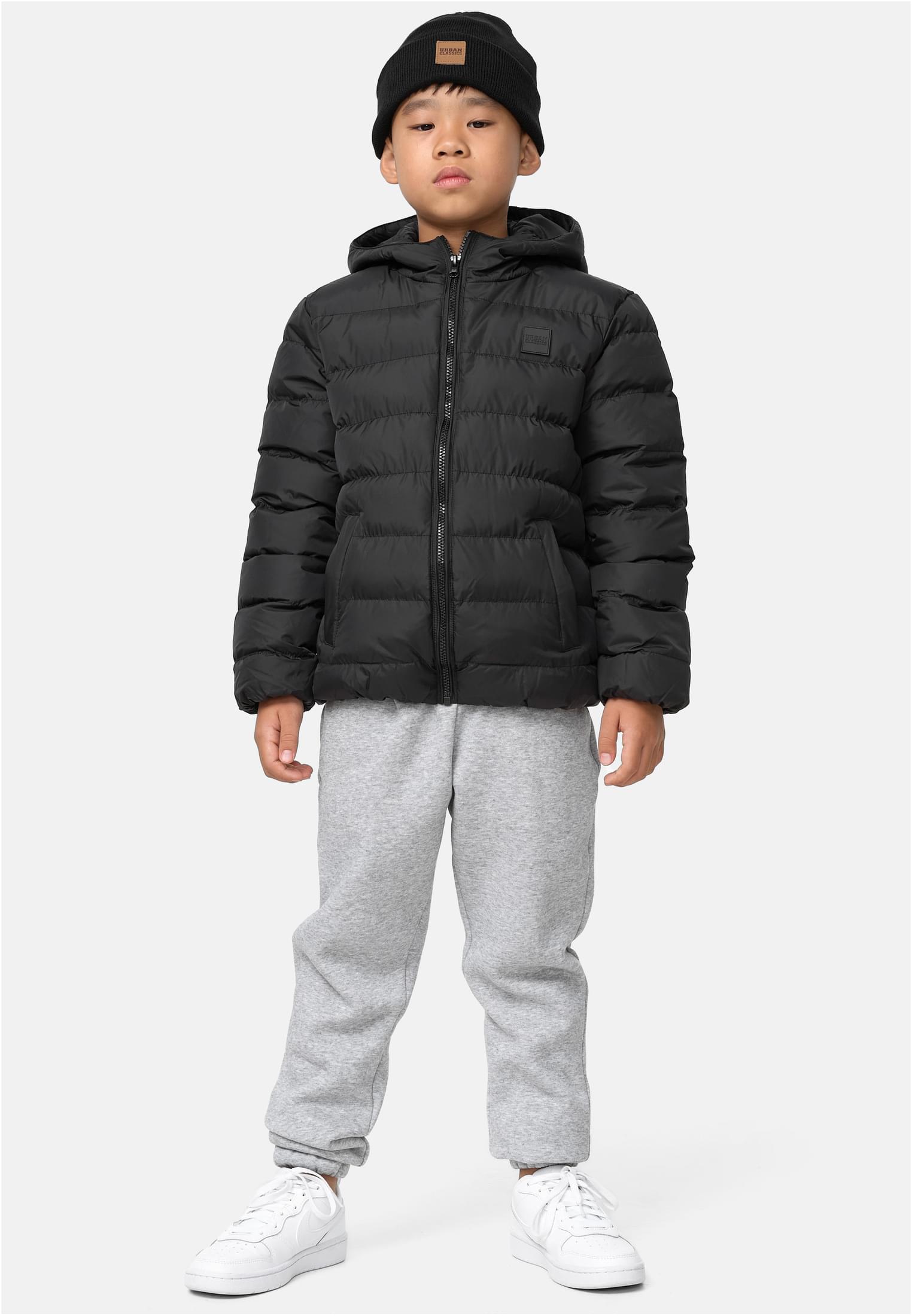 Boys Basic Bubble Jacket | black/black/black