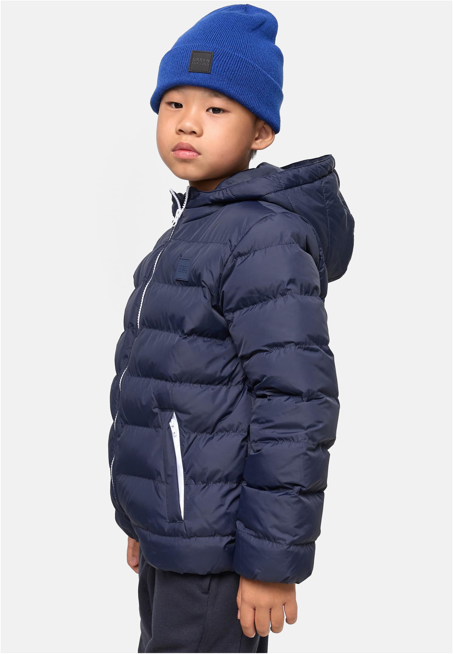 Boys Basic Bubble Jacket | navy/white/navy