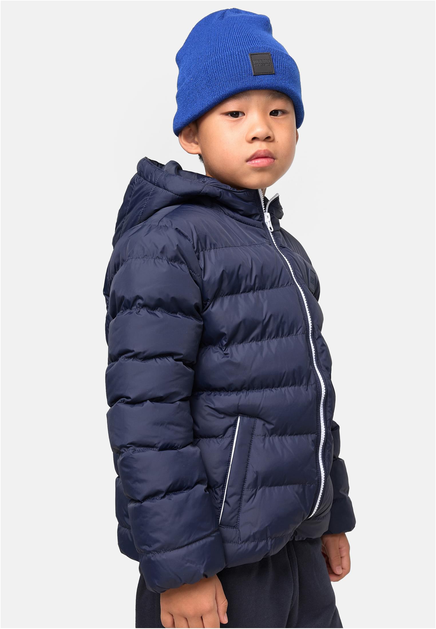 Boys Basic Bubble Jacket | navy/white/navy