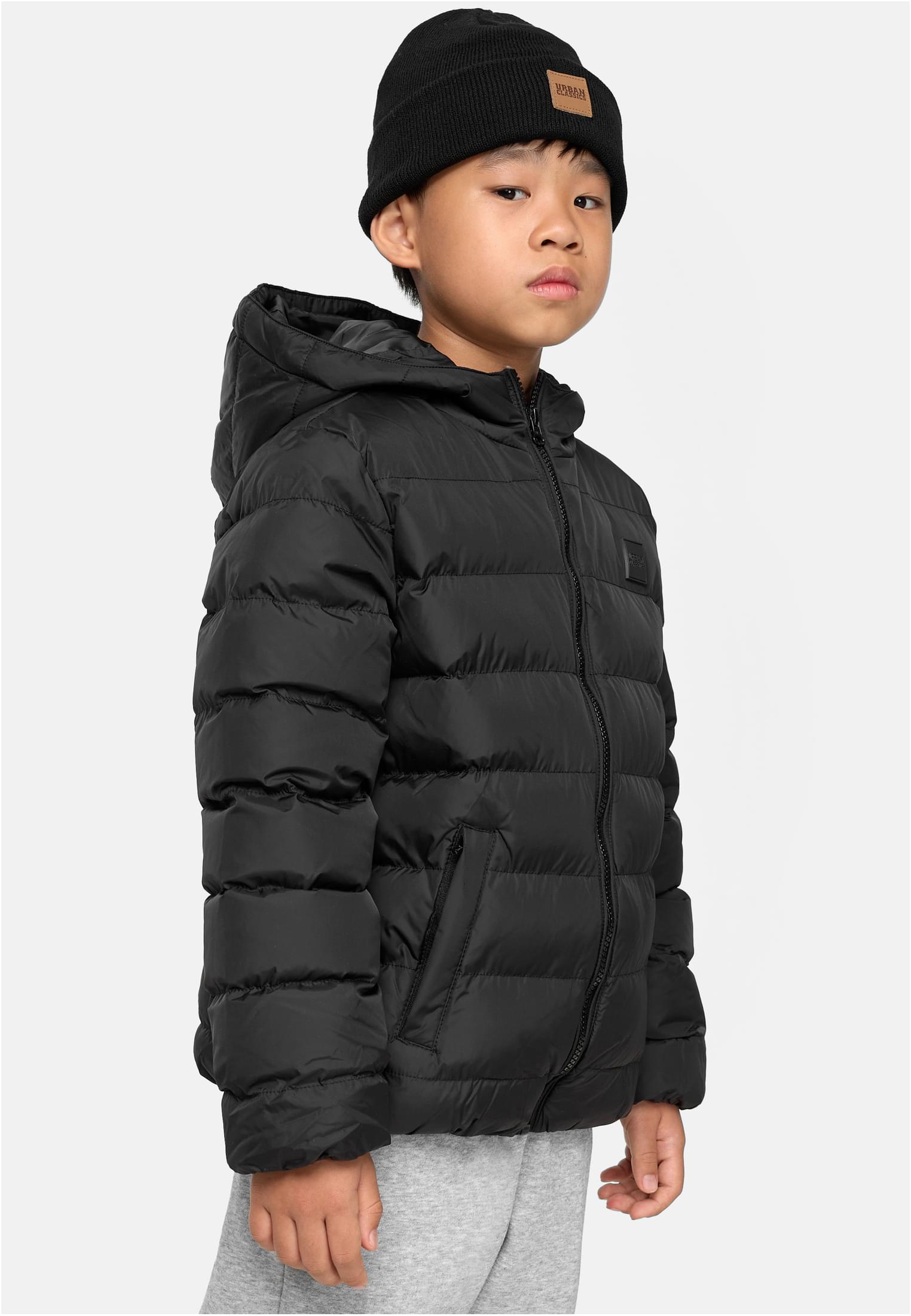 Boys Basic Bubble Jacket | black/black/black