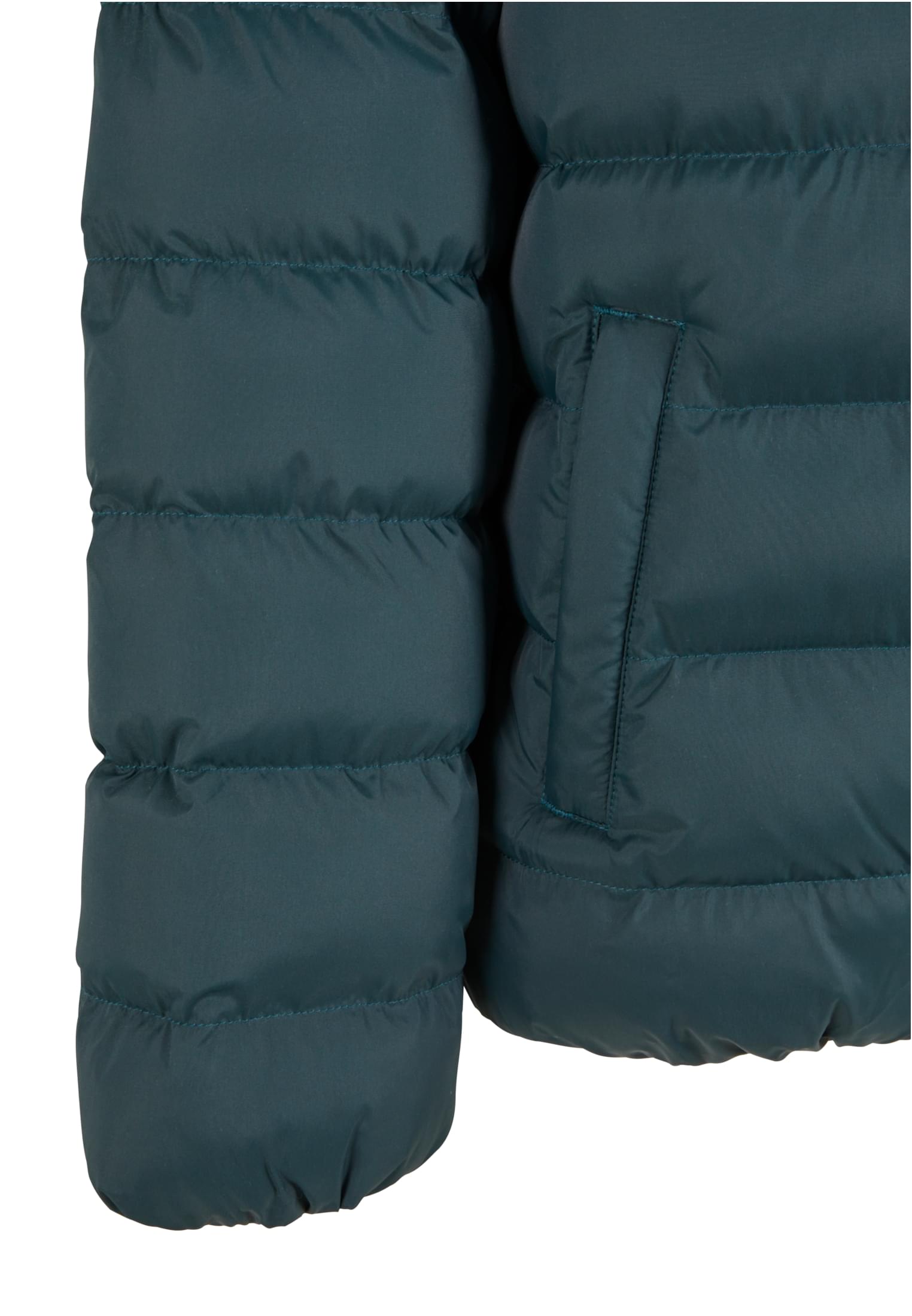 Boys Basic Bubble Jacket | bottlegreen