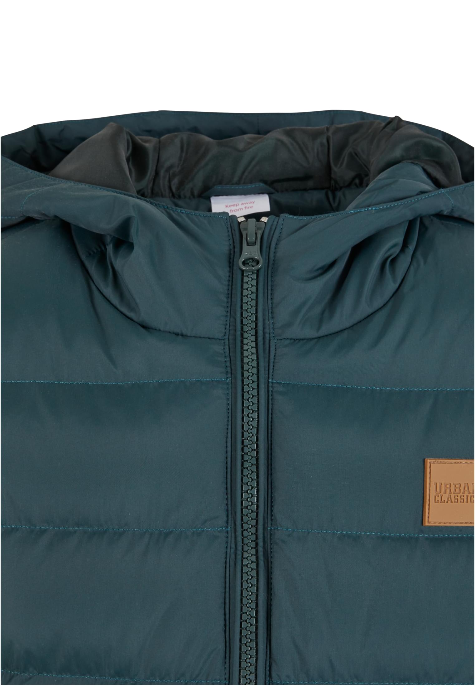 Boys Basic Bubble Jacket | bottlegreen